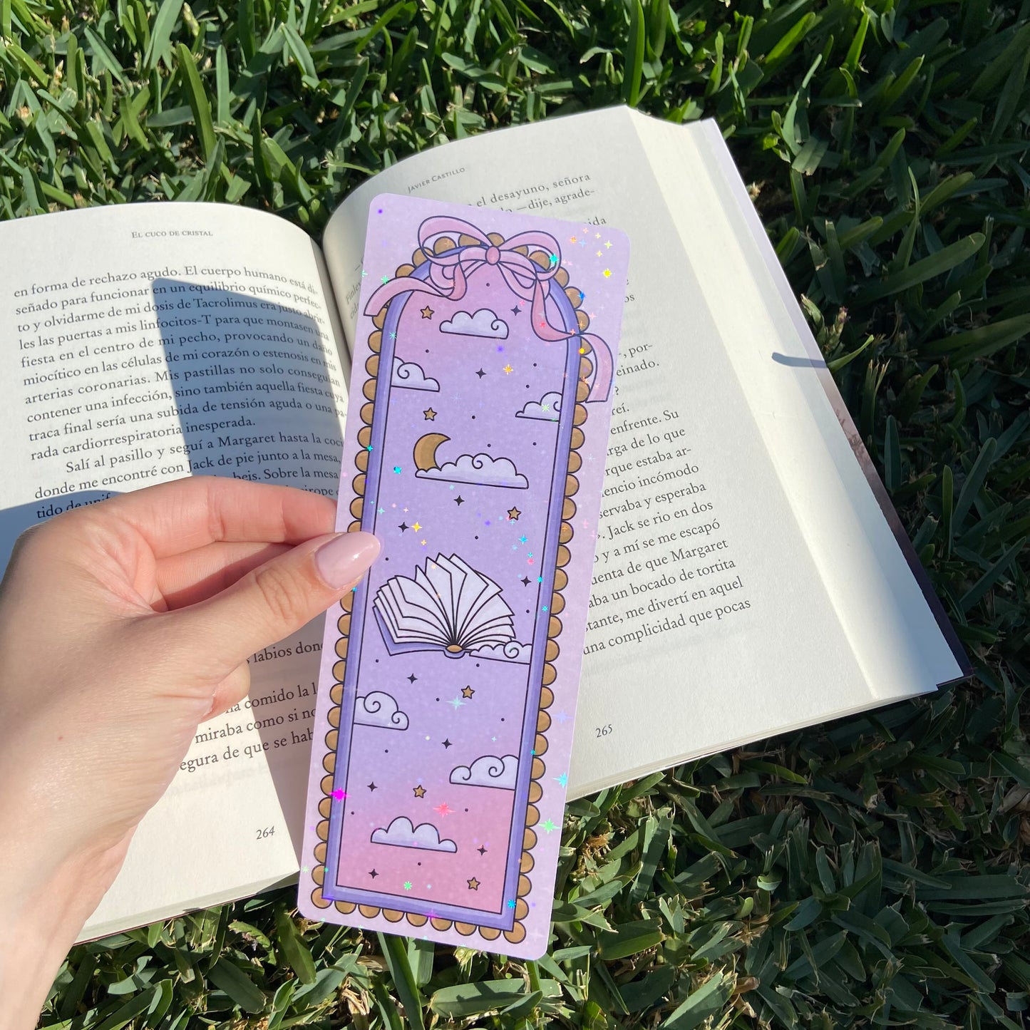 Pack 3 marcapáginas holográficos sueños de papel