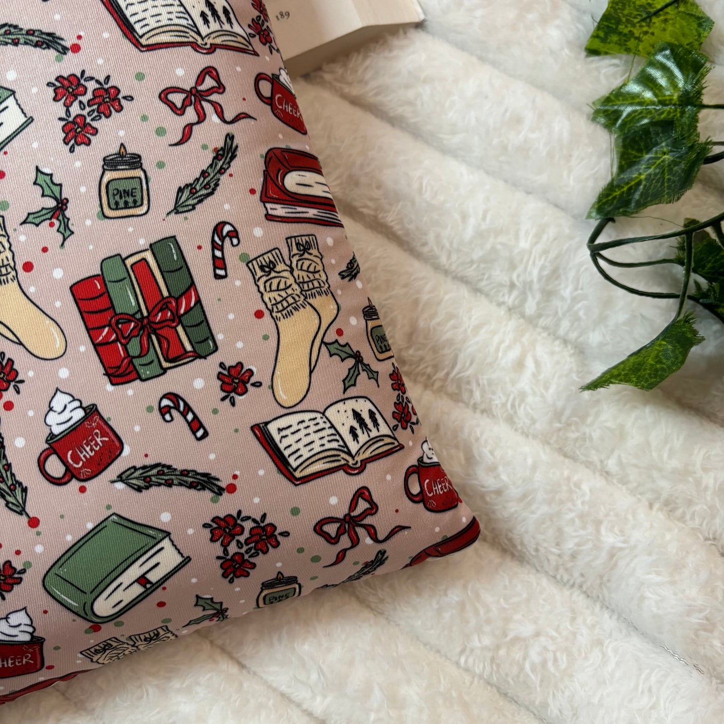 Funda literaria hello winter and Christmas outlet