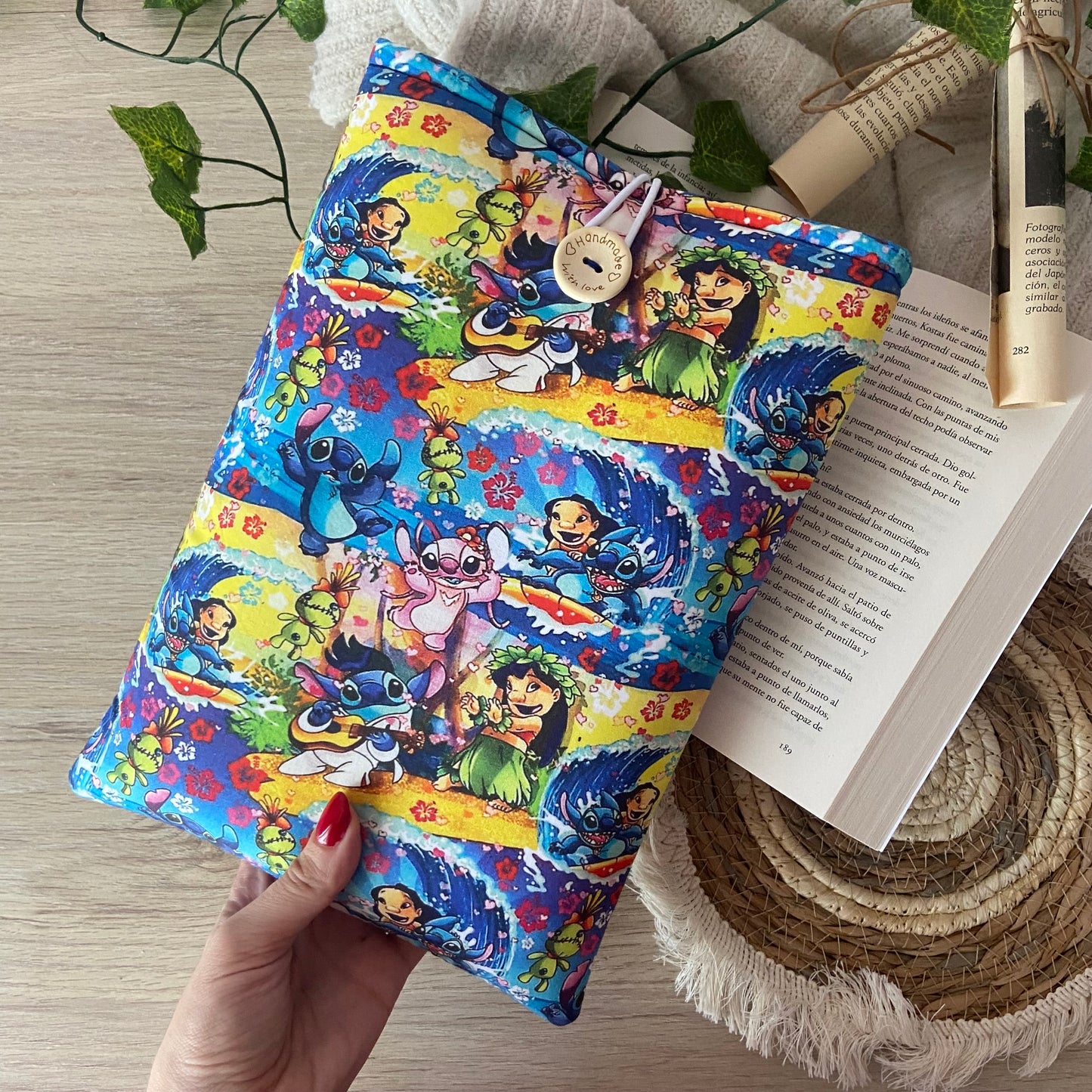 Funda literaria Lilo y Stitch outlet
