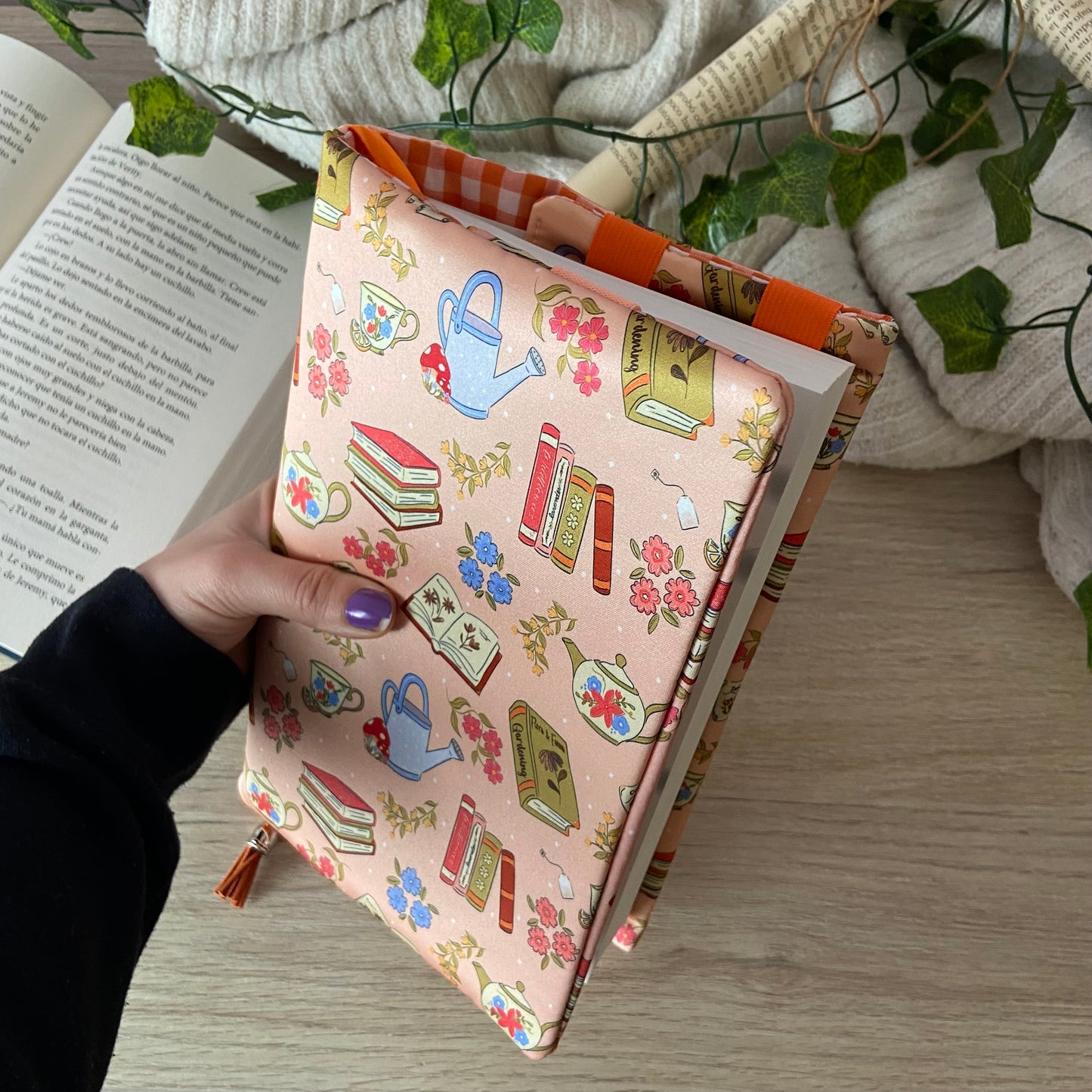 Funda ajustable booklover