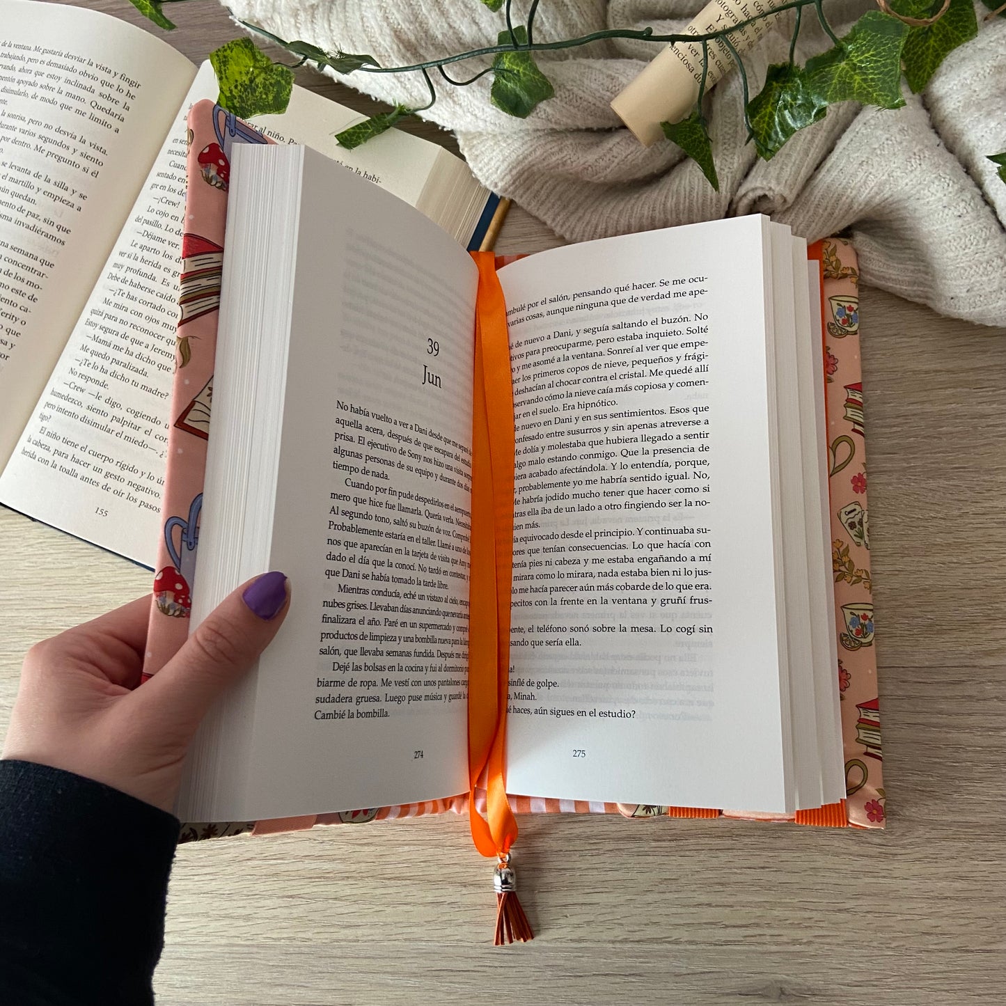Funda ajustable booklover