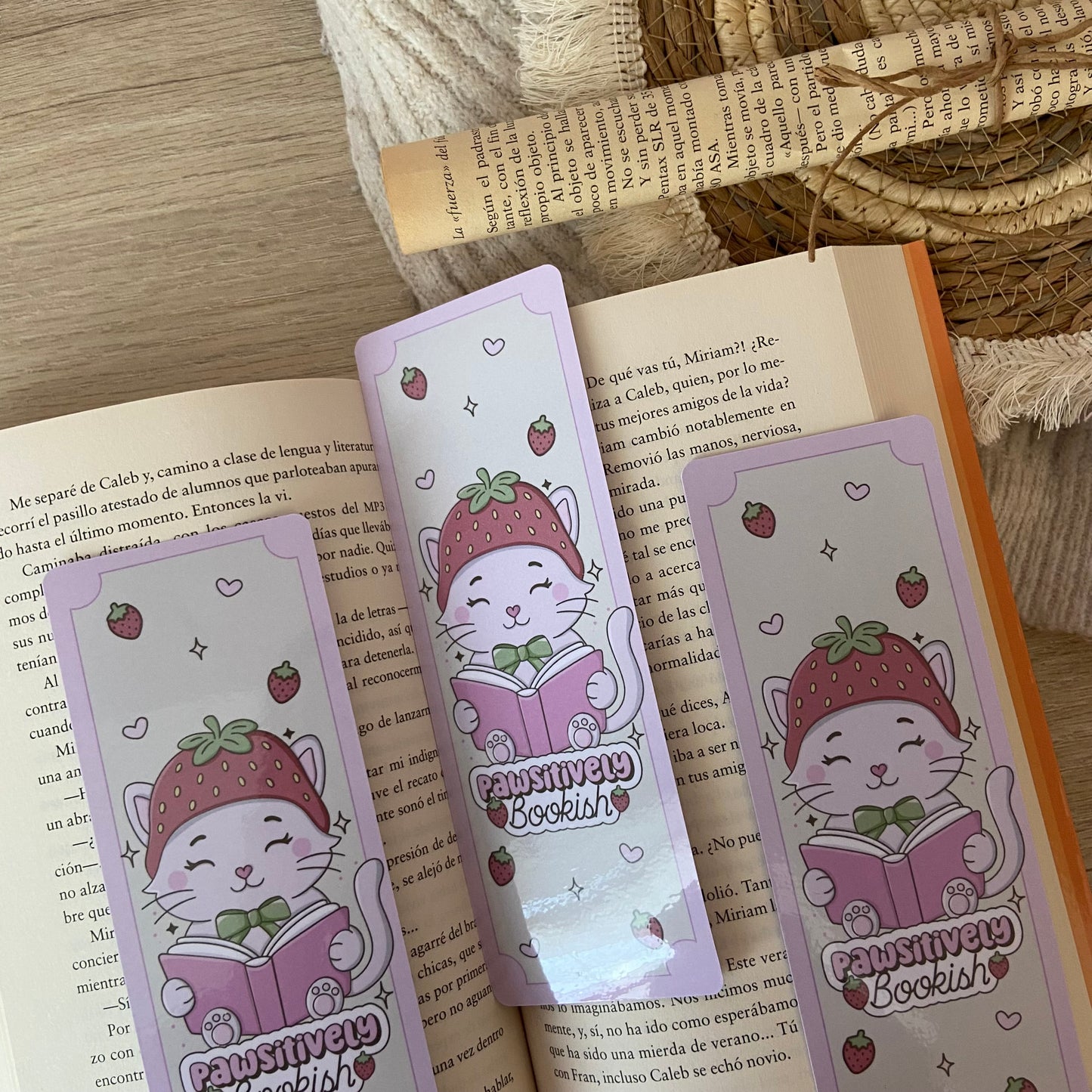 Marcapáginas Pawsitively bookish