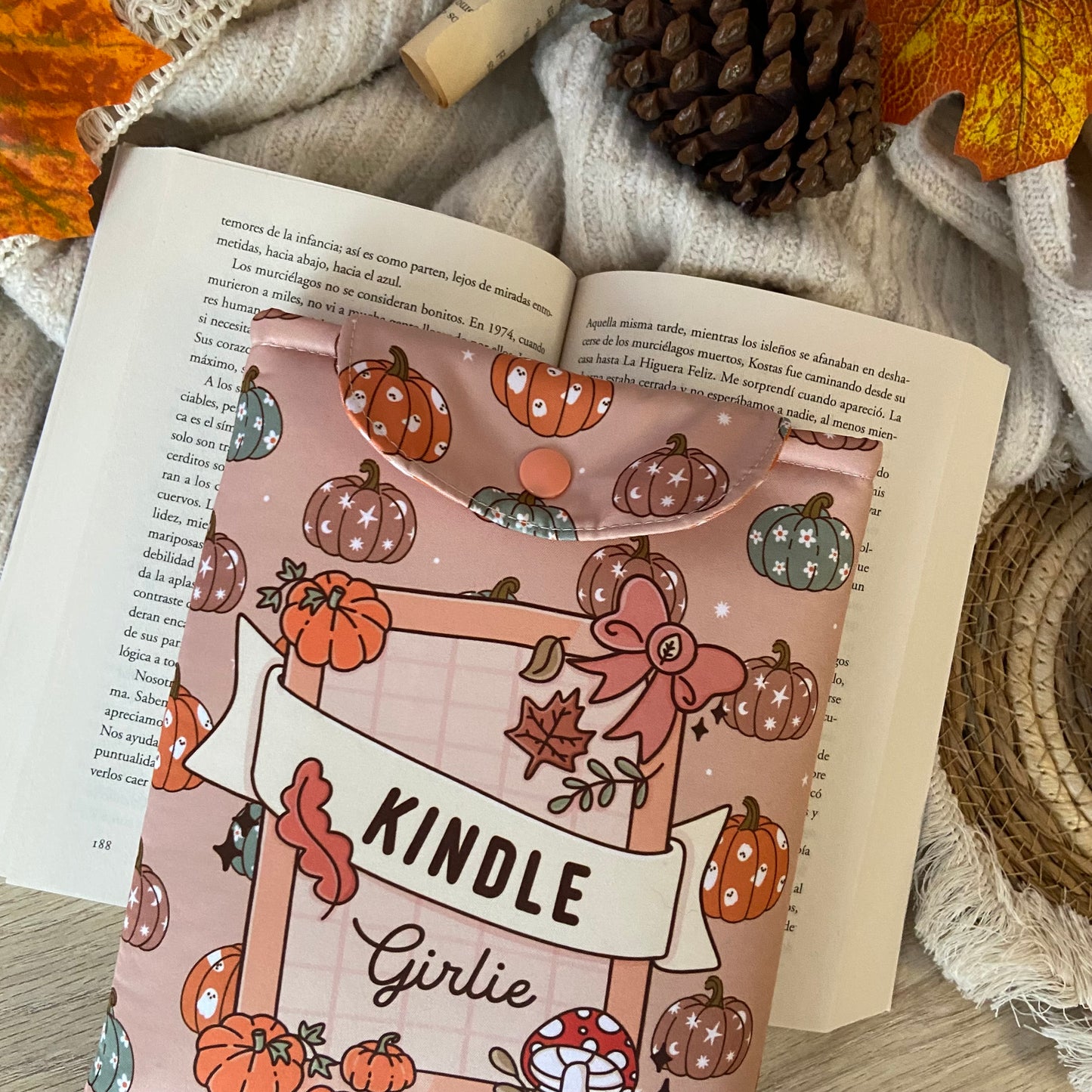 Funda kindle/kobo libra colour kindle girlie in autumn