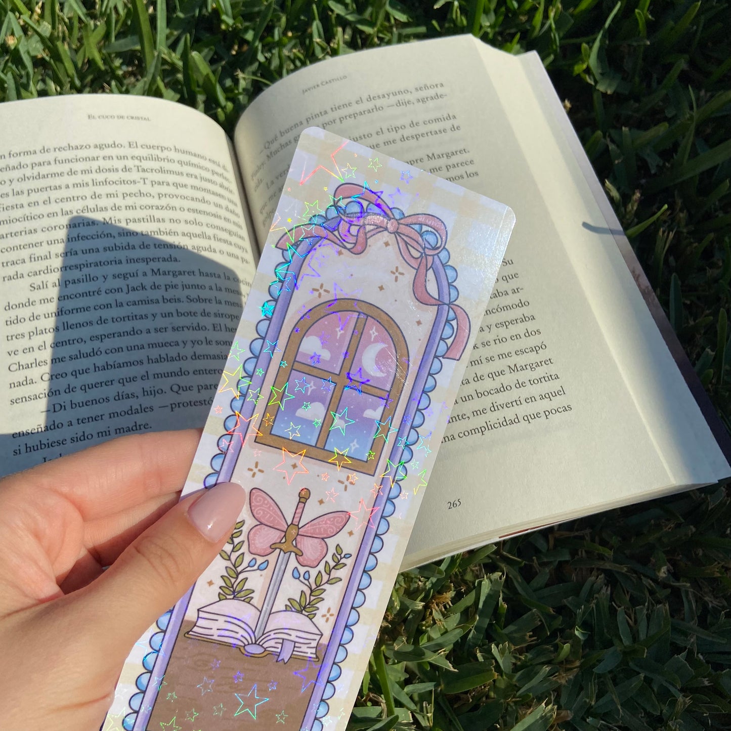 Pack 3 marcapáginas holográficos sueños de papel