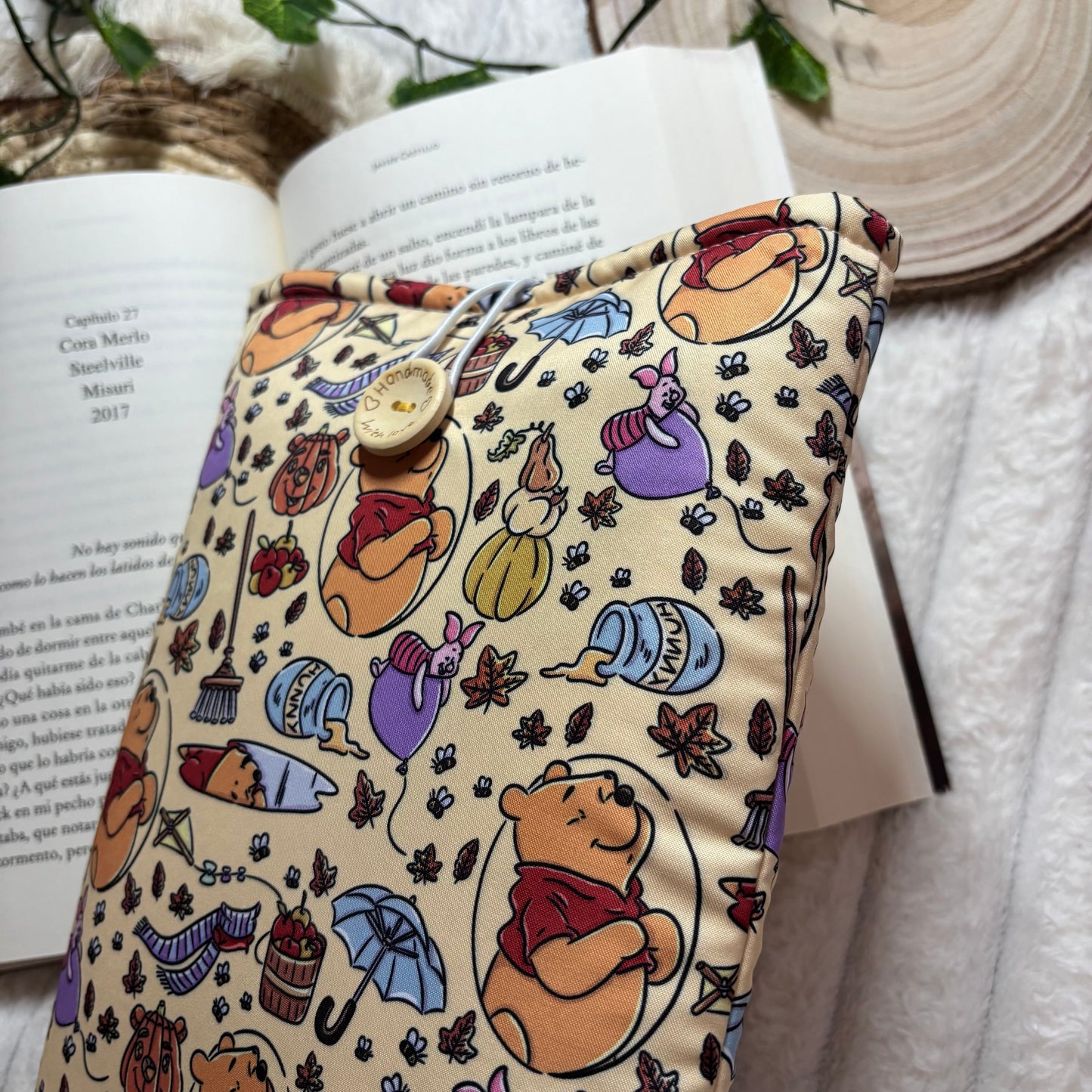 Funda literaria Winnie the pooh