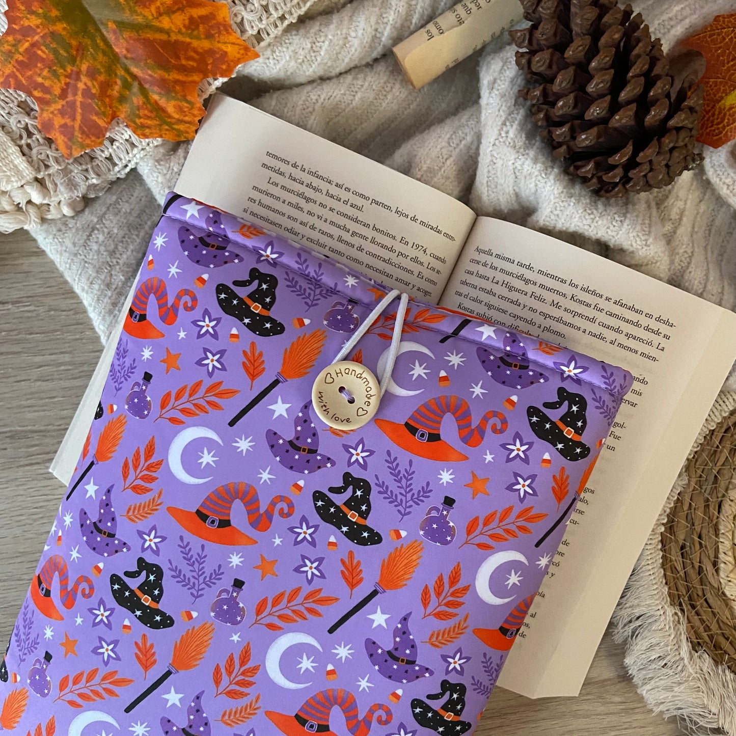 Funda literaria Witches