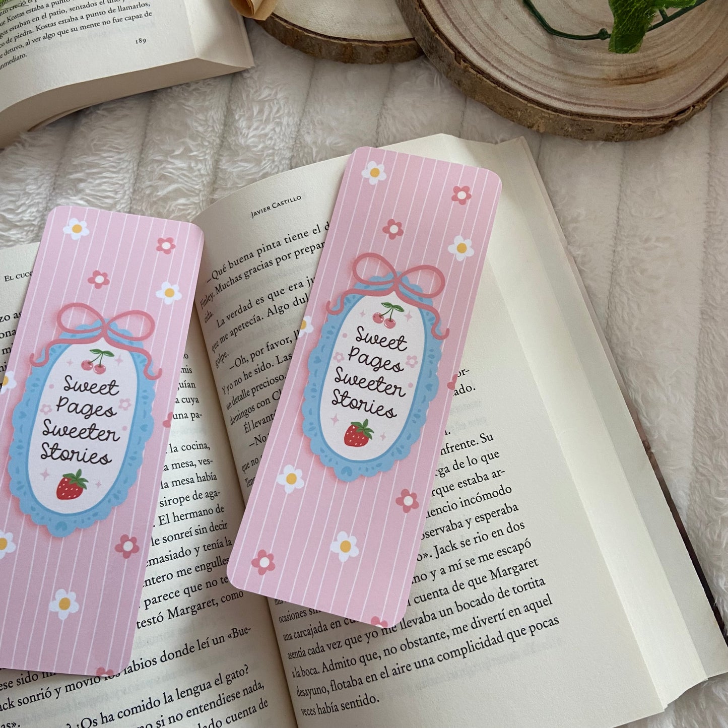 Marcapáginas Sweet pages sweeter stories