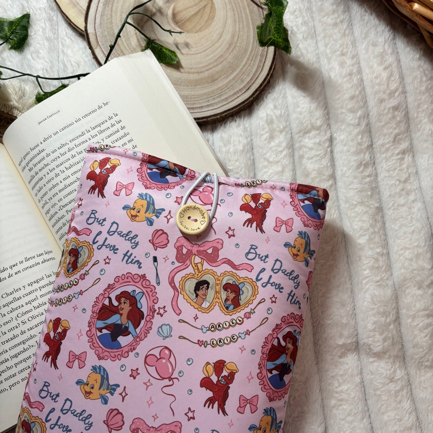 Funda literaria Ariel y Eric