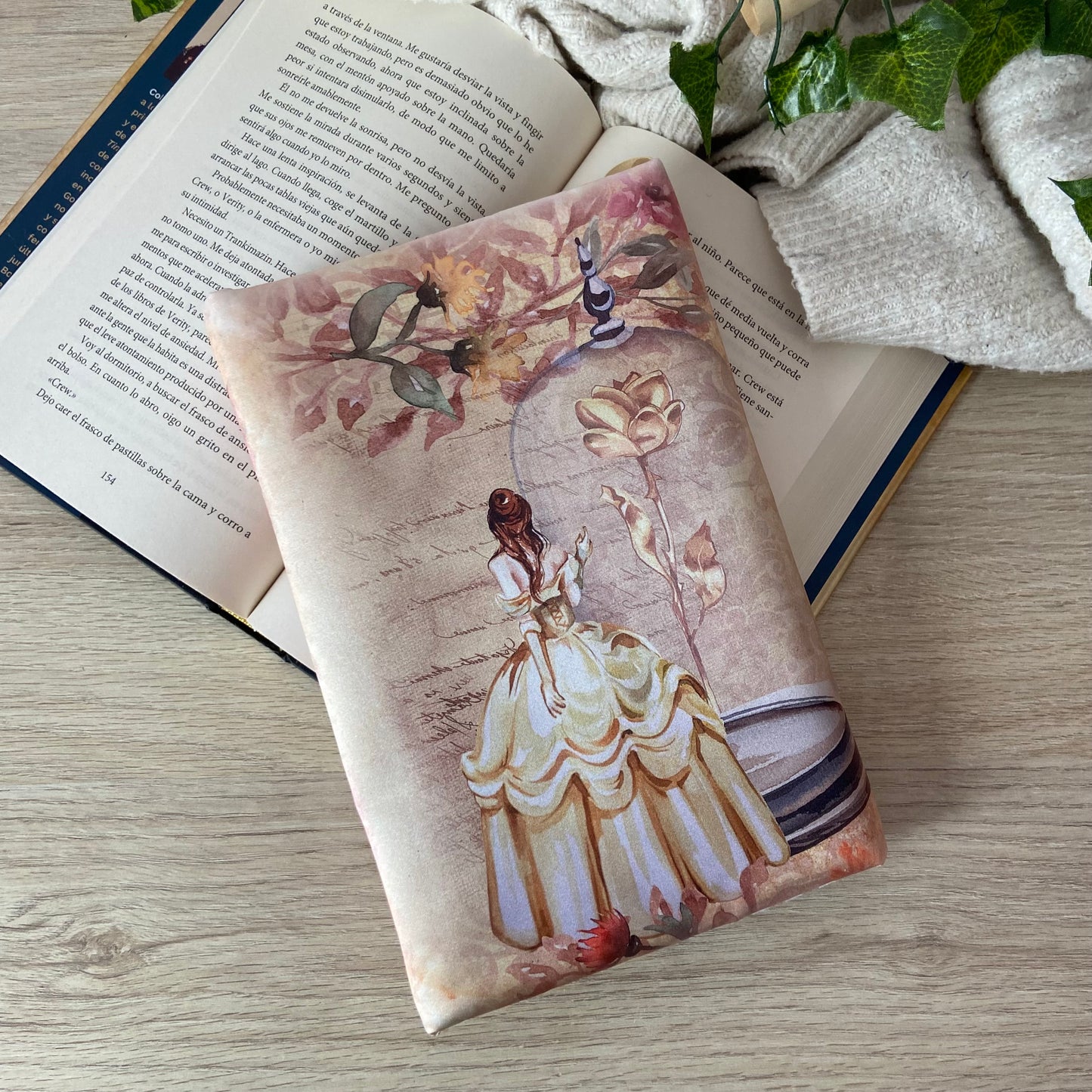 Funda ajustable Bella en acuarela