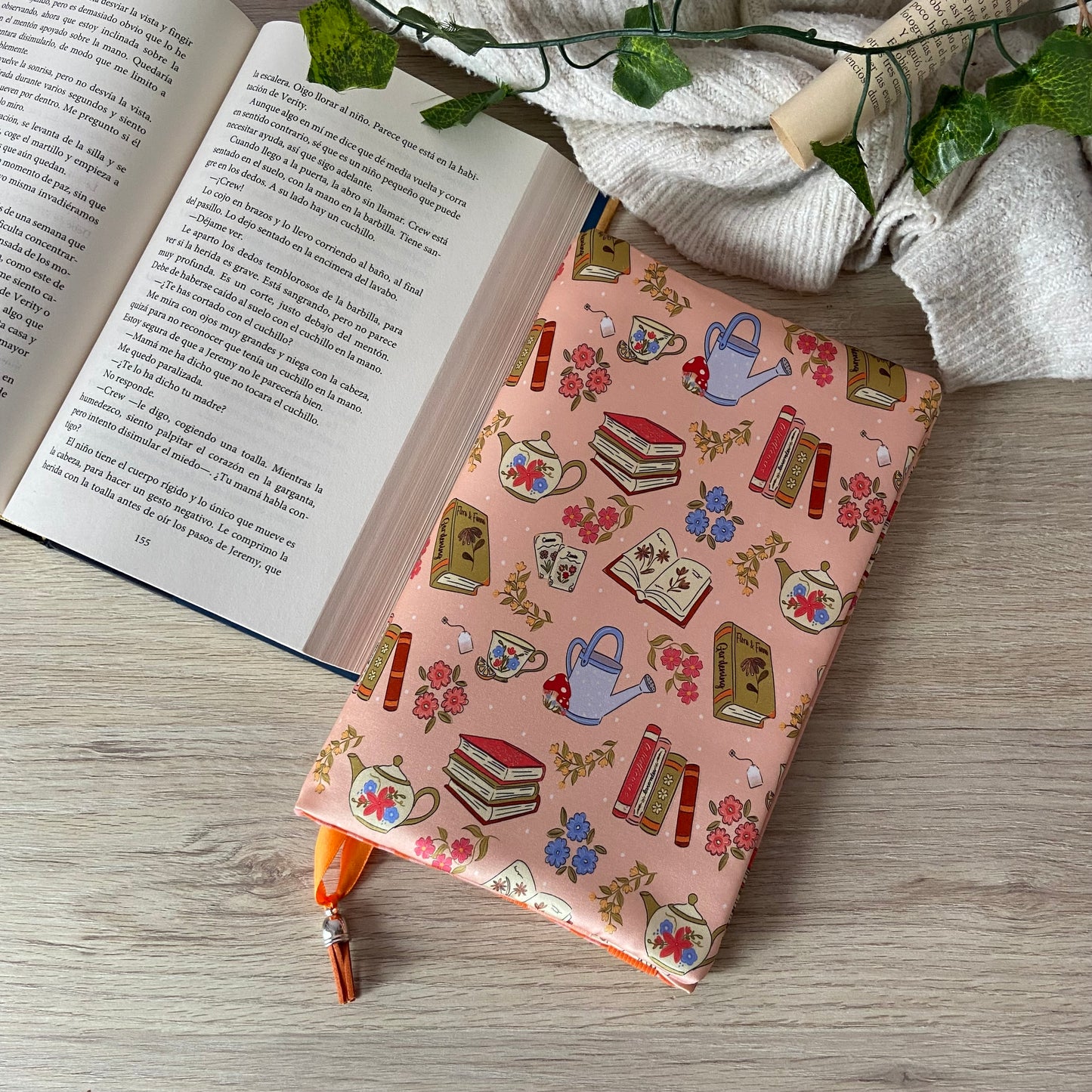 Funda ajustable booklover