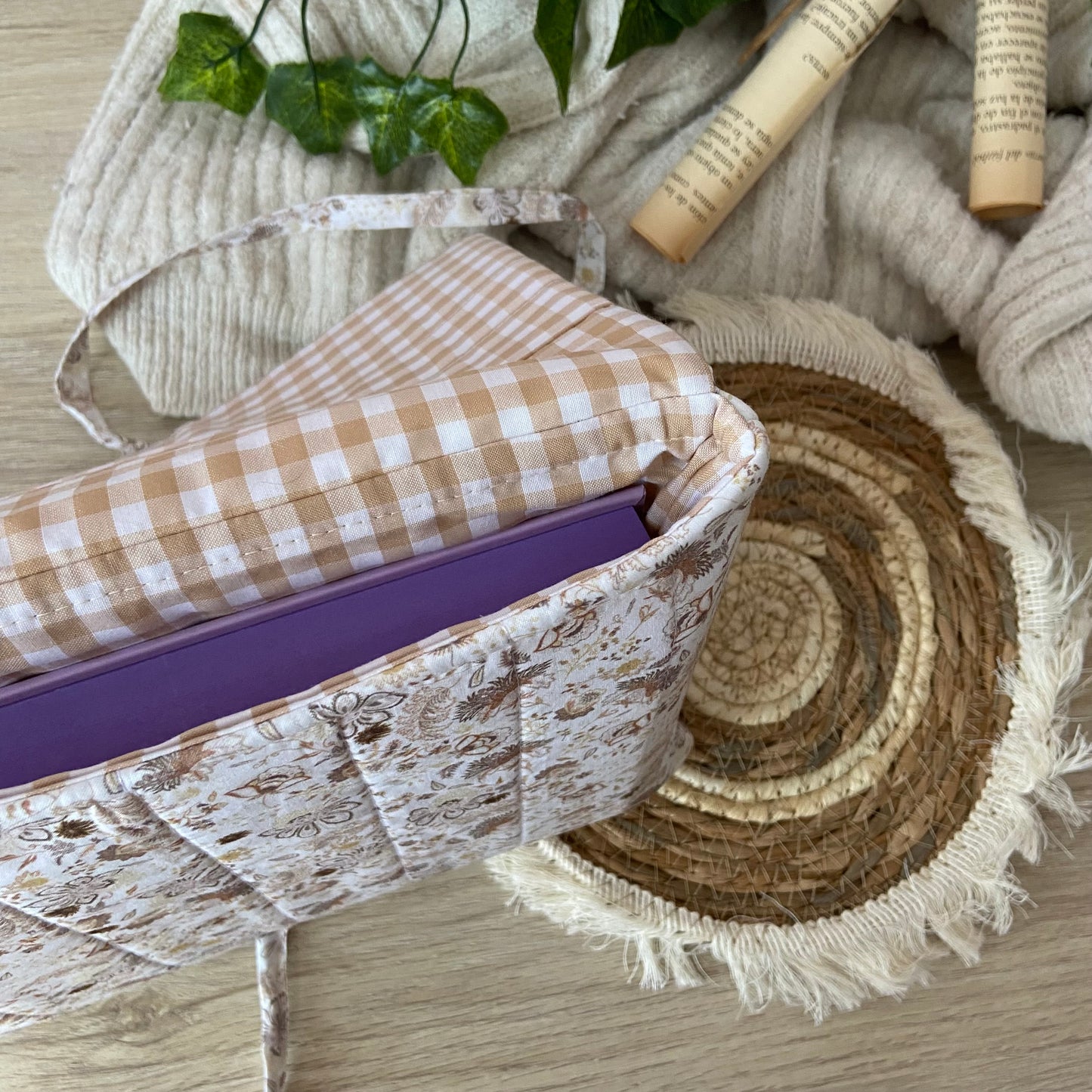 Funda acolchada jazmín