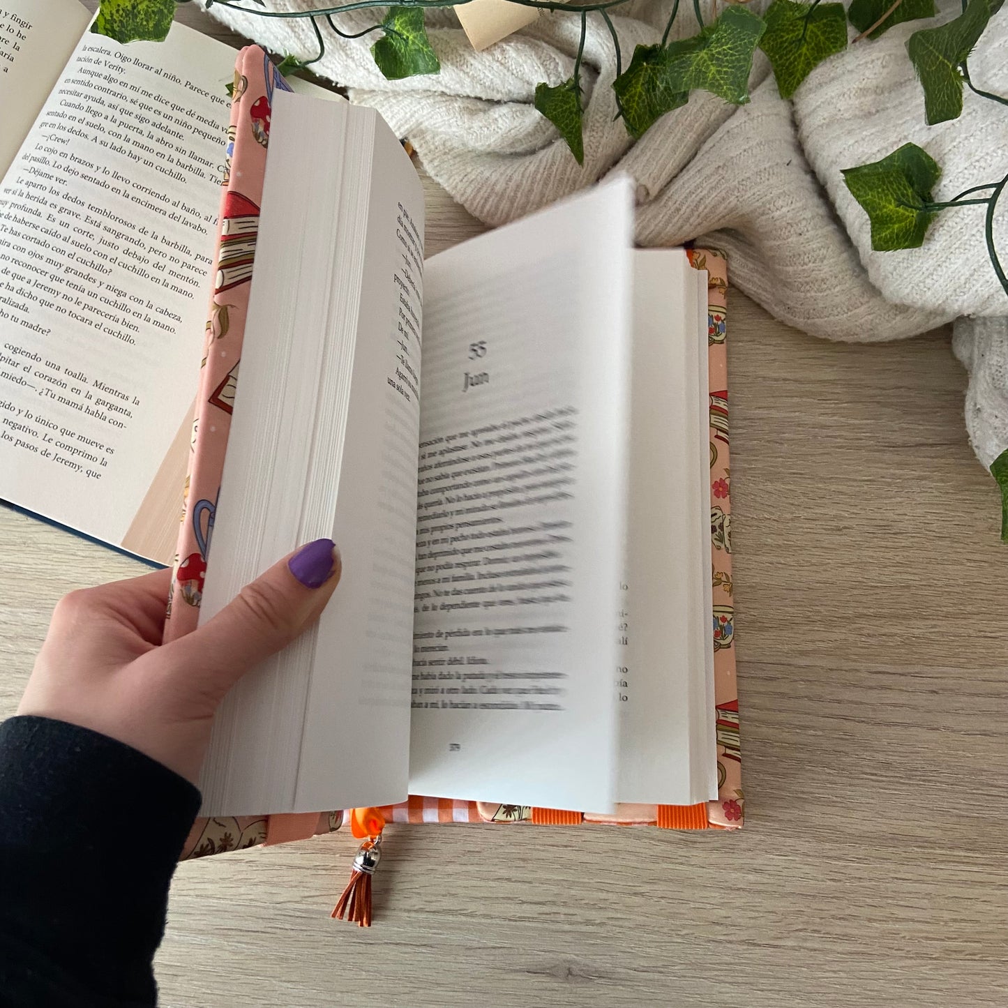 Funda ajustable booklover