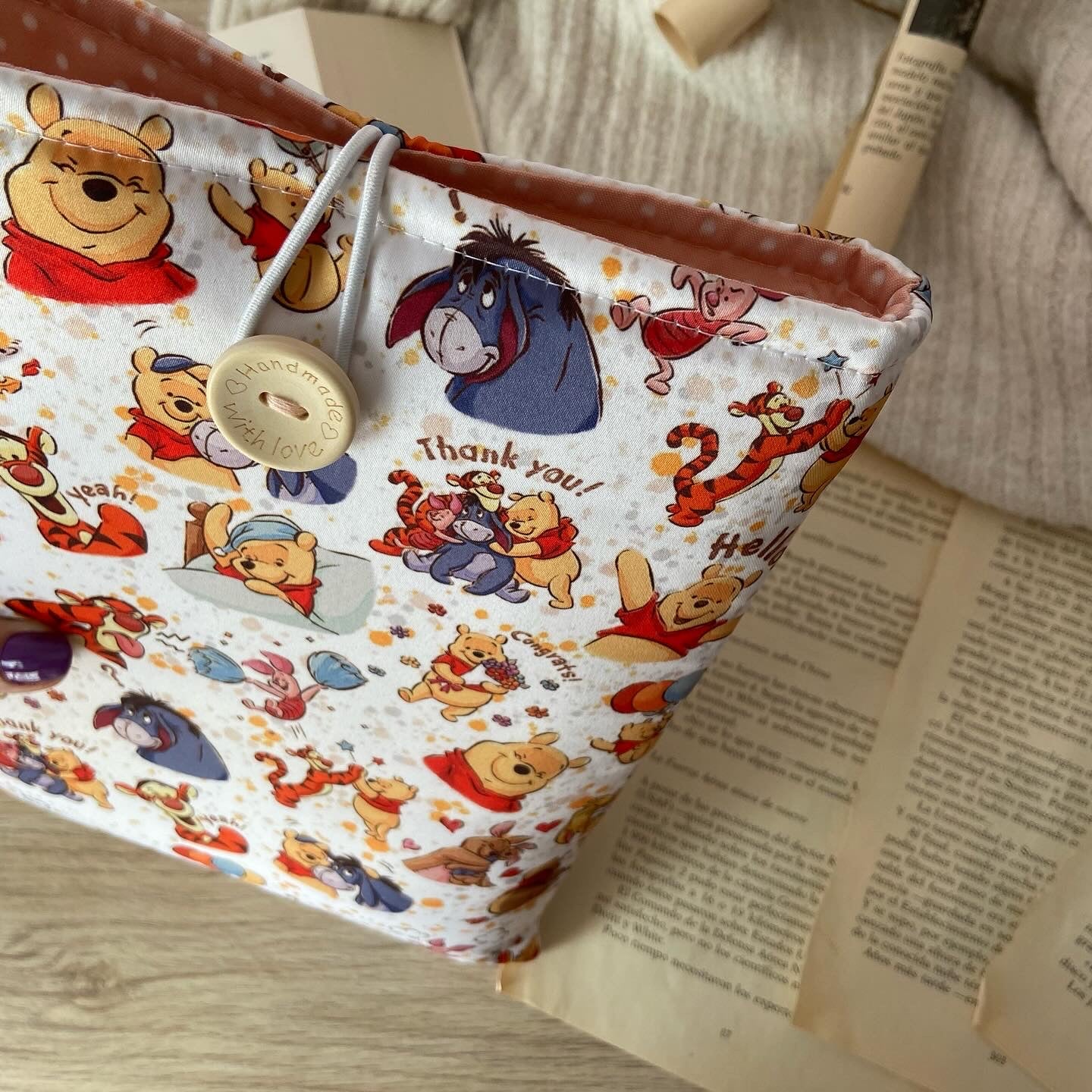Funda literaria Winnie y sus amigos