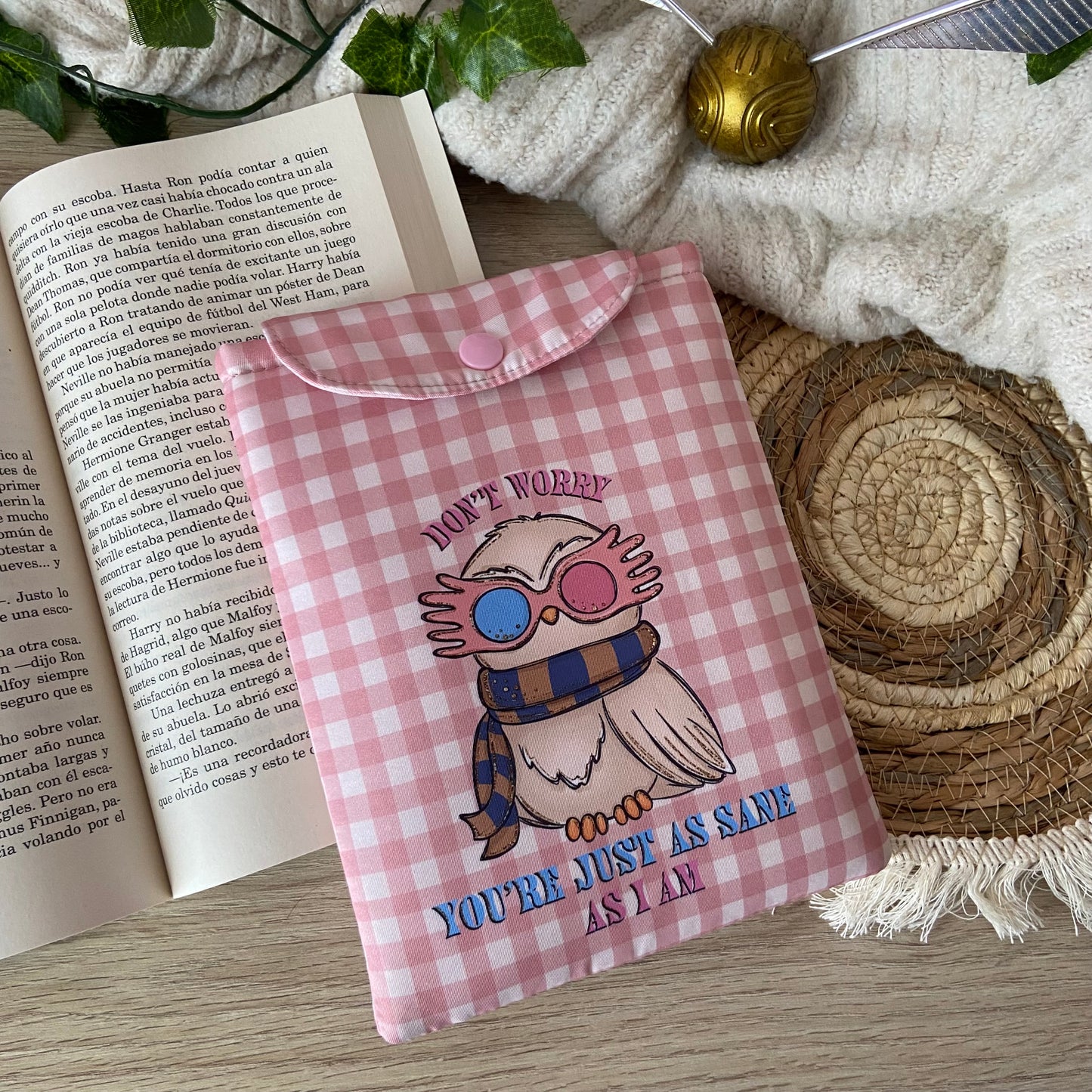 Funda kindle/kobo libra colour Don’t worry you’re just as sane as I am