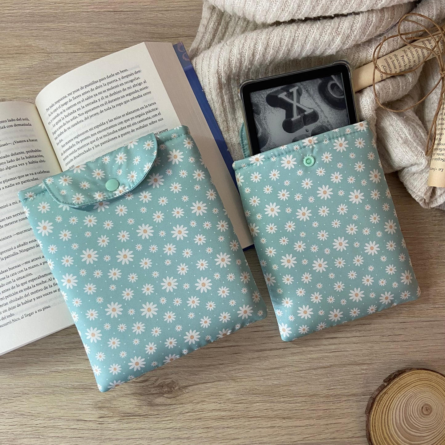 Funda kindle/kobo libra colour margaritas
