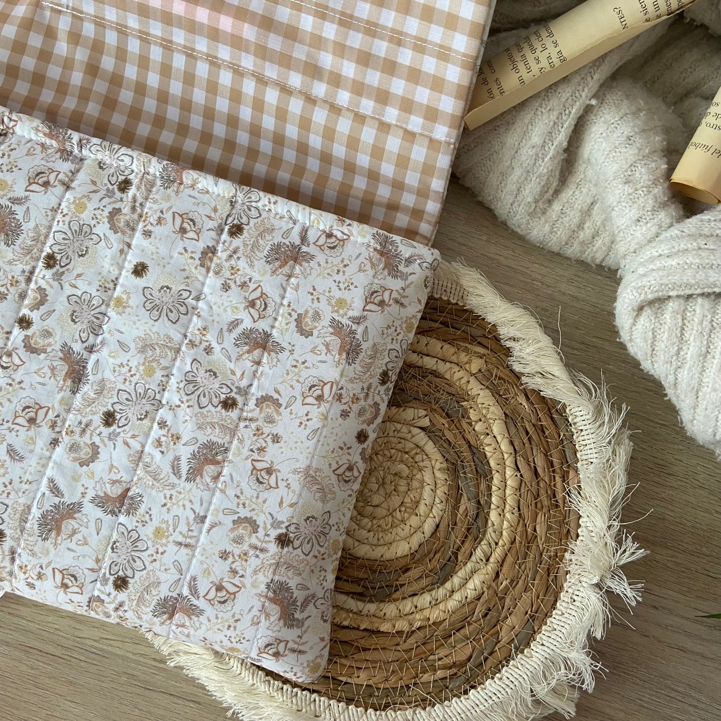 Funda acolchada jazmín