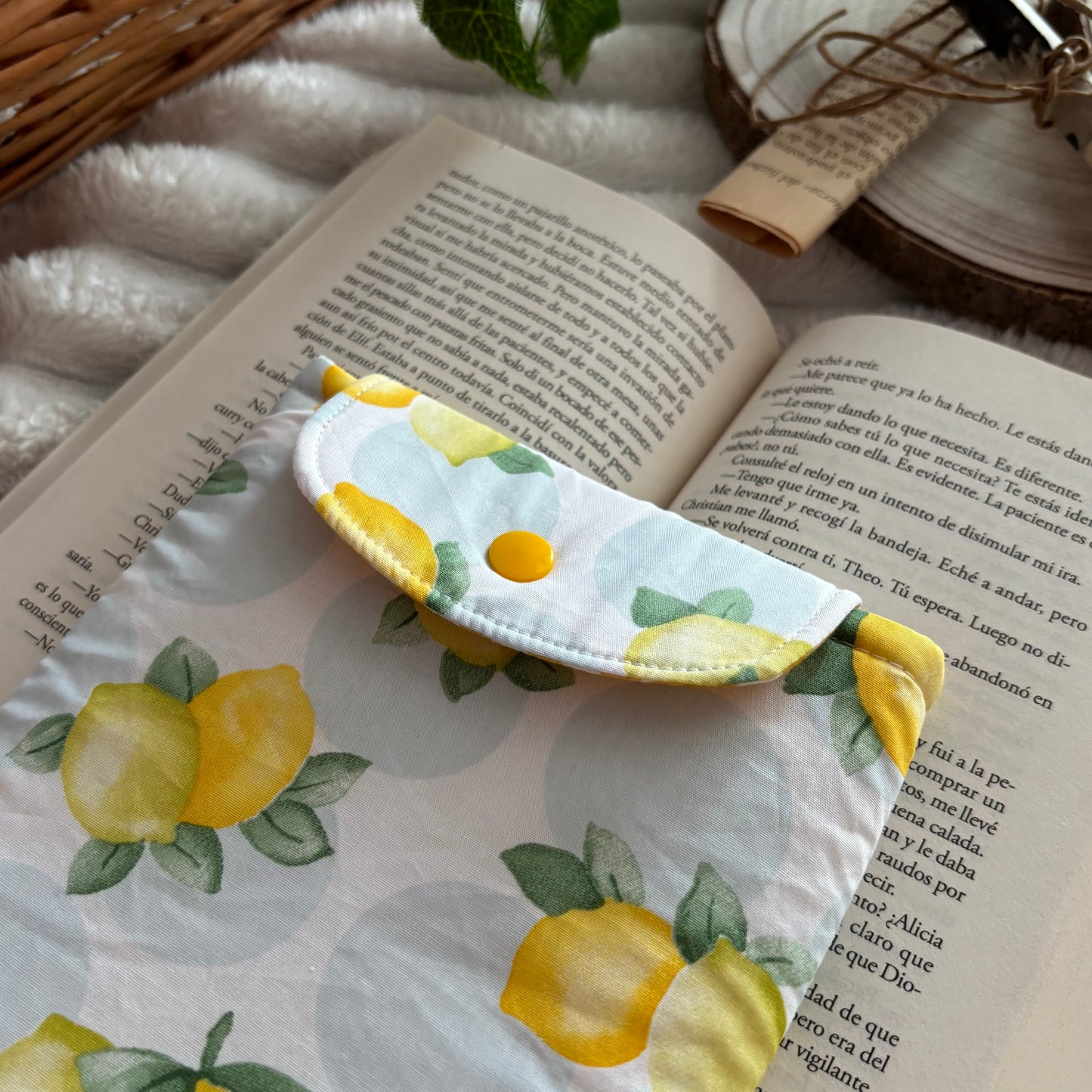 Funda para ebook limones