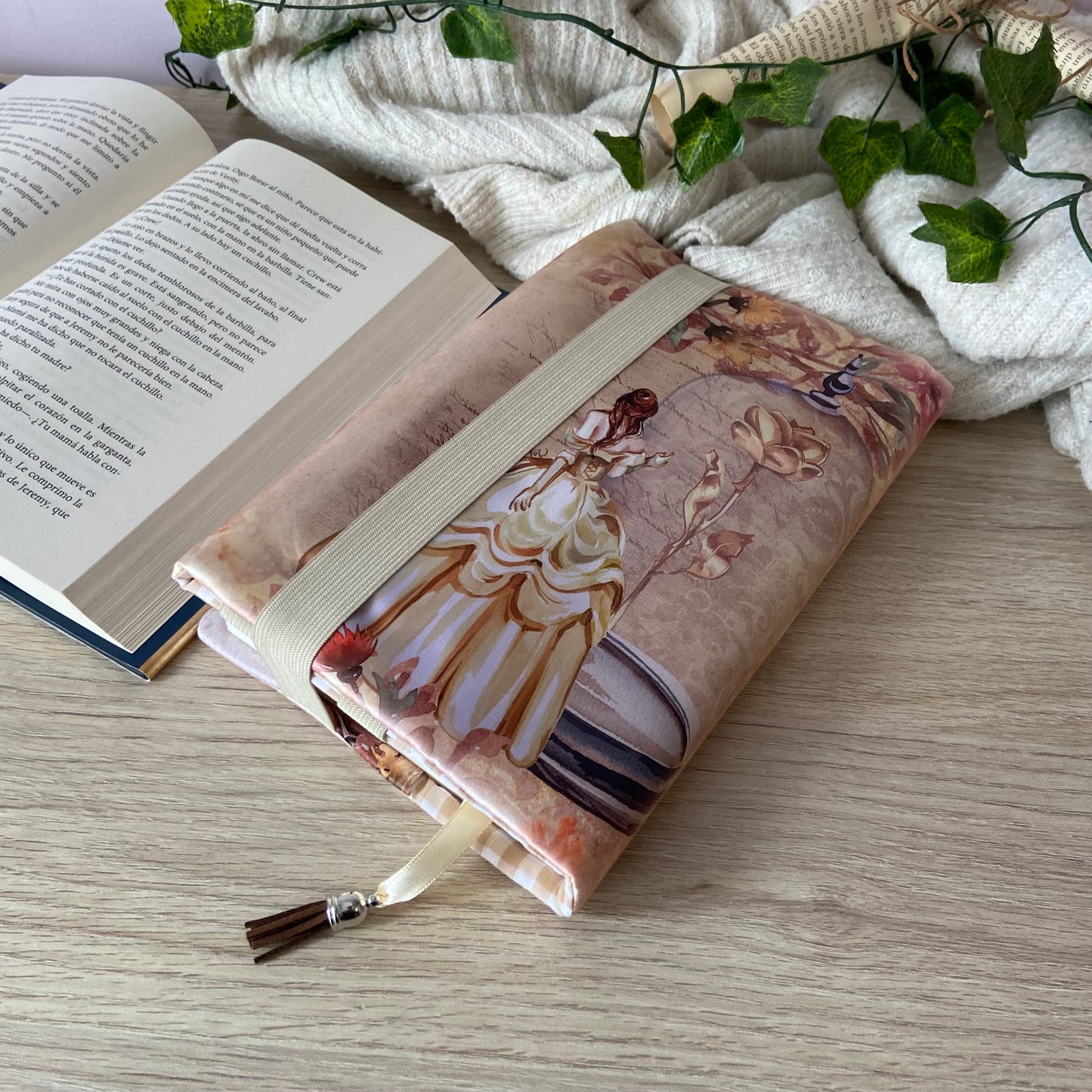 Funda ajustable Bella en acuarela