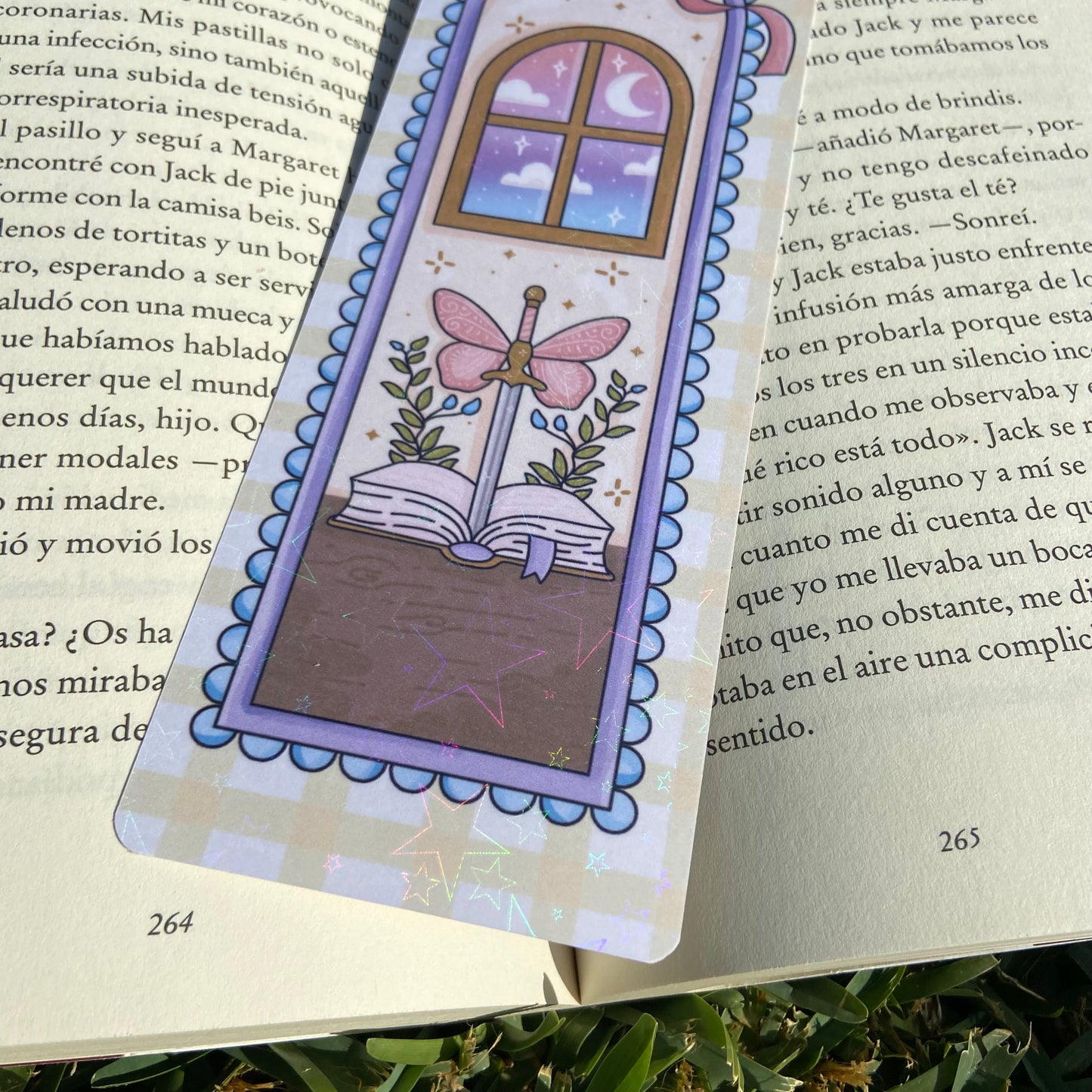 Pack 3 marcapáginas holográficos sueños de papel