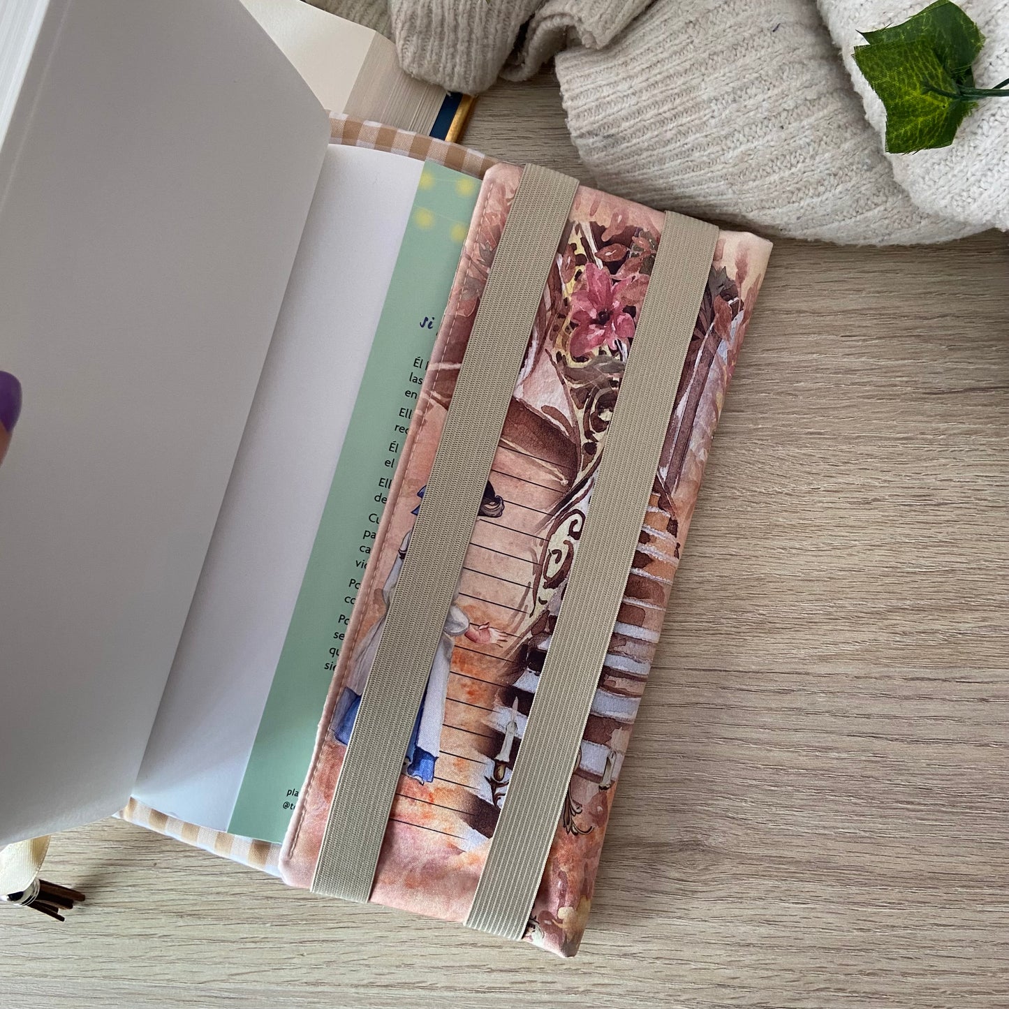 Funda ajustable Bella en acuarela