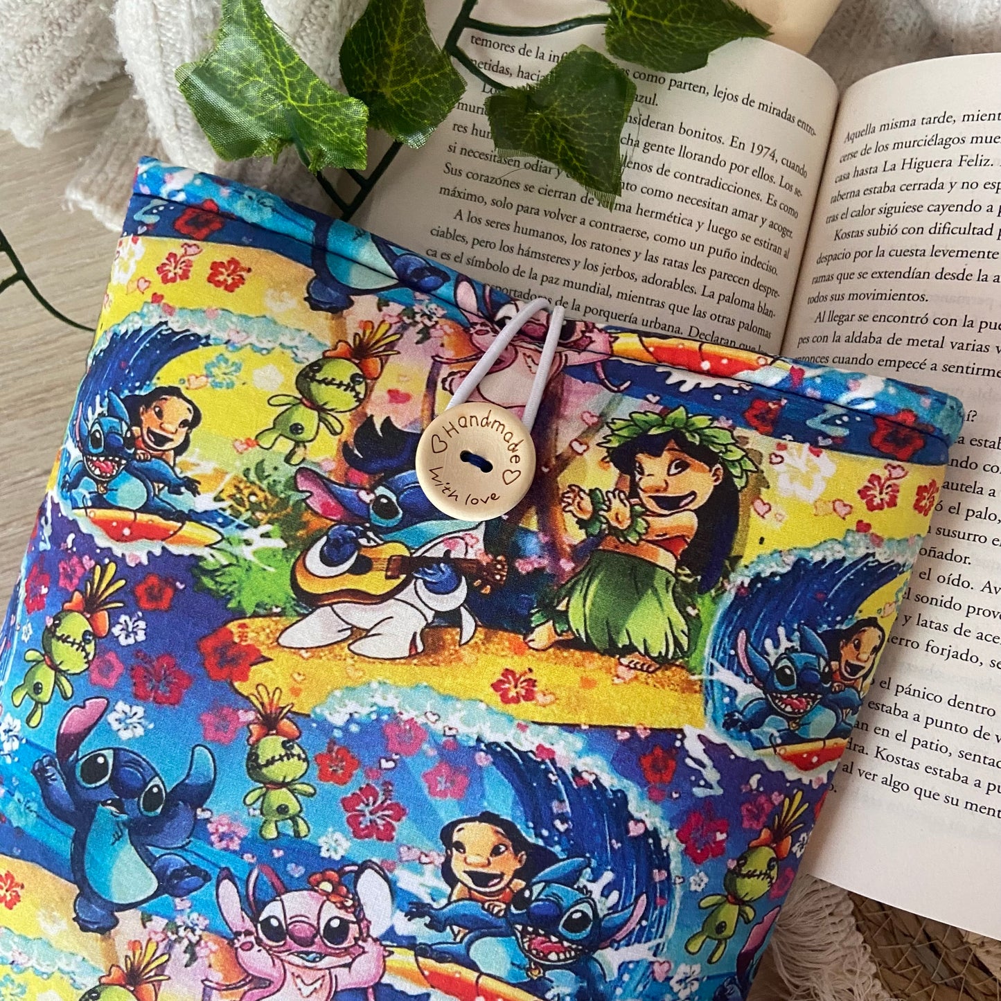 Funda literaria Lilo y Stitch outlet