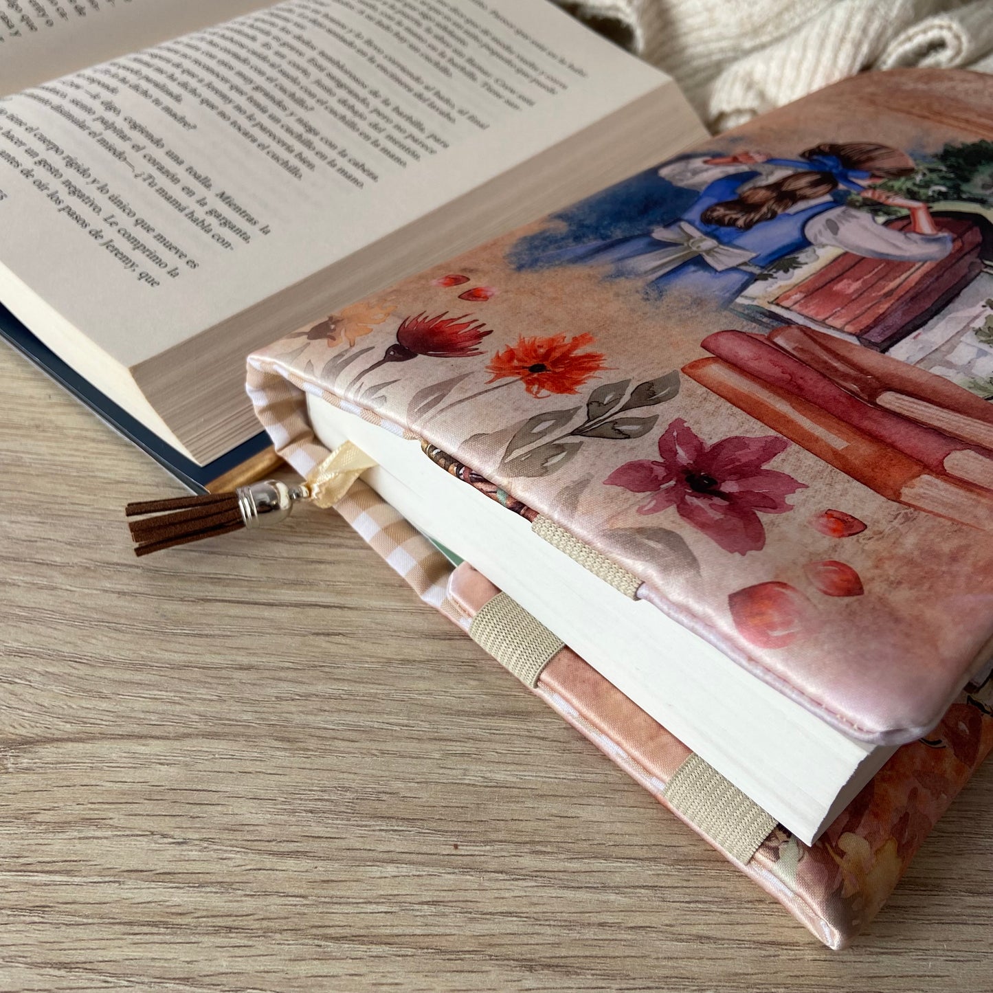 Funda ajustable Bella en acuarela
