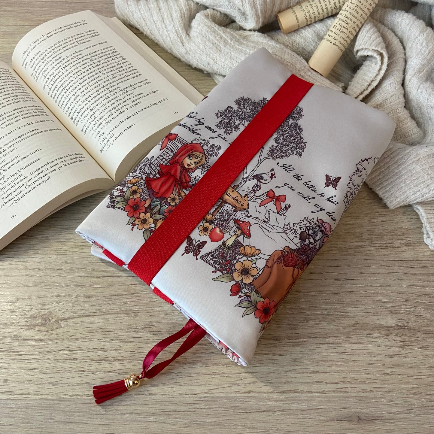 Funda ajustable Caperucita roja