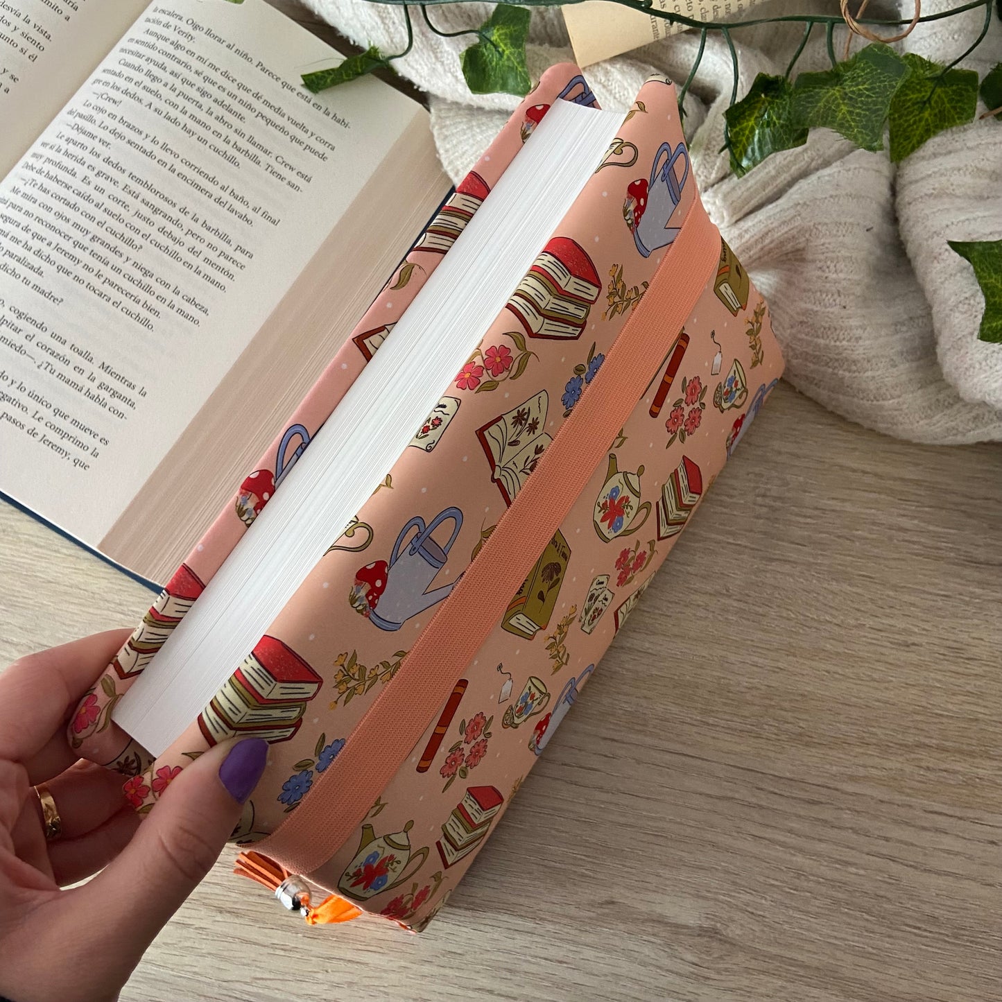 Funda ajustable booklover