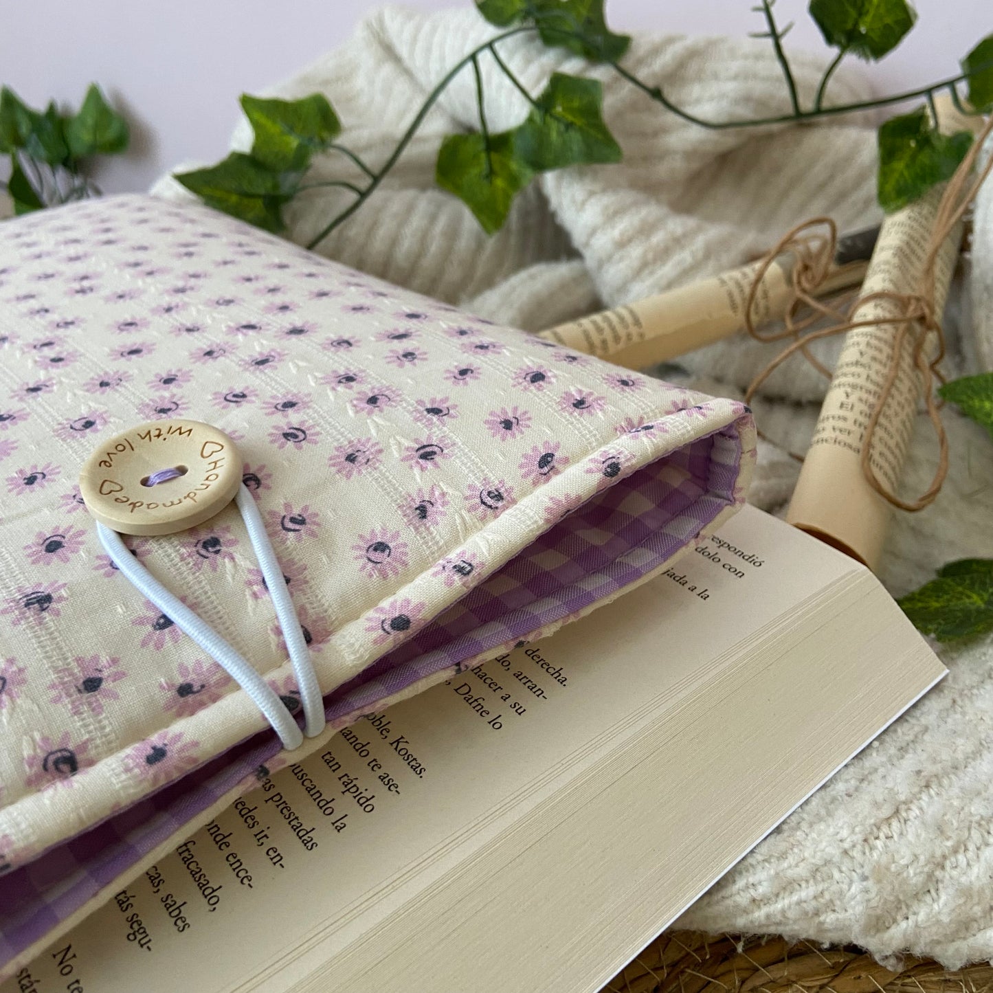 Funda literaria Petalia
