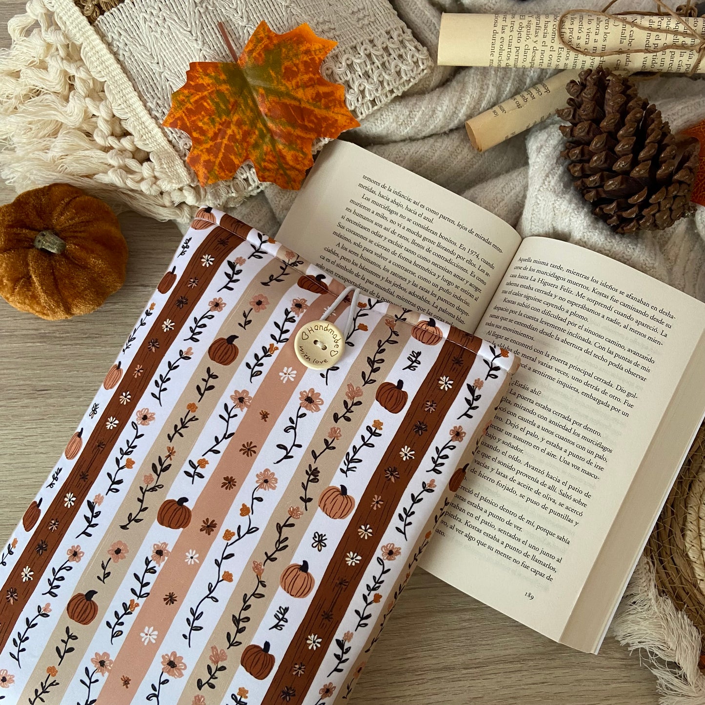 Funda literaria Pumpki
