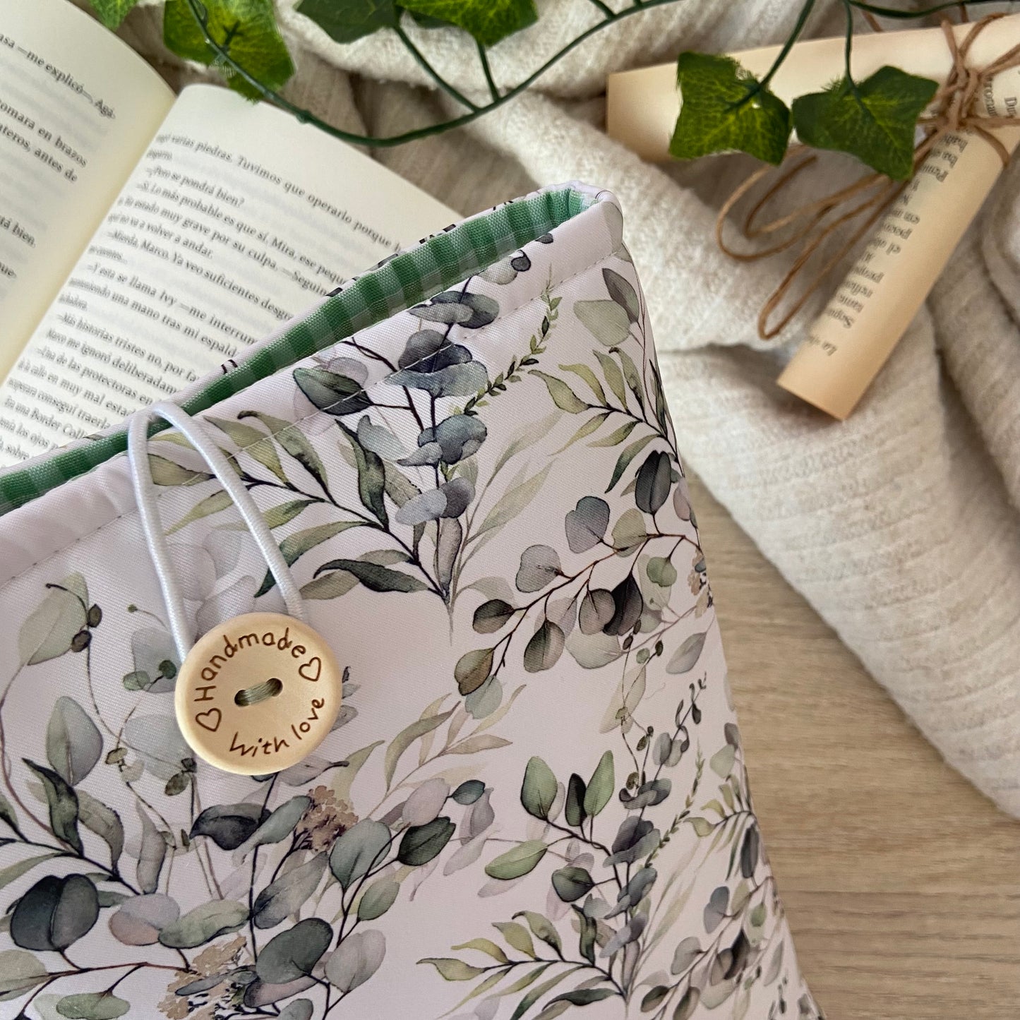 Funda literaria eucaliptos