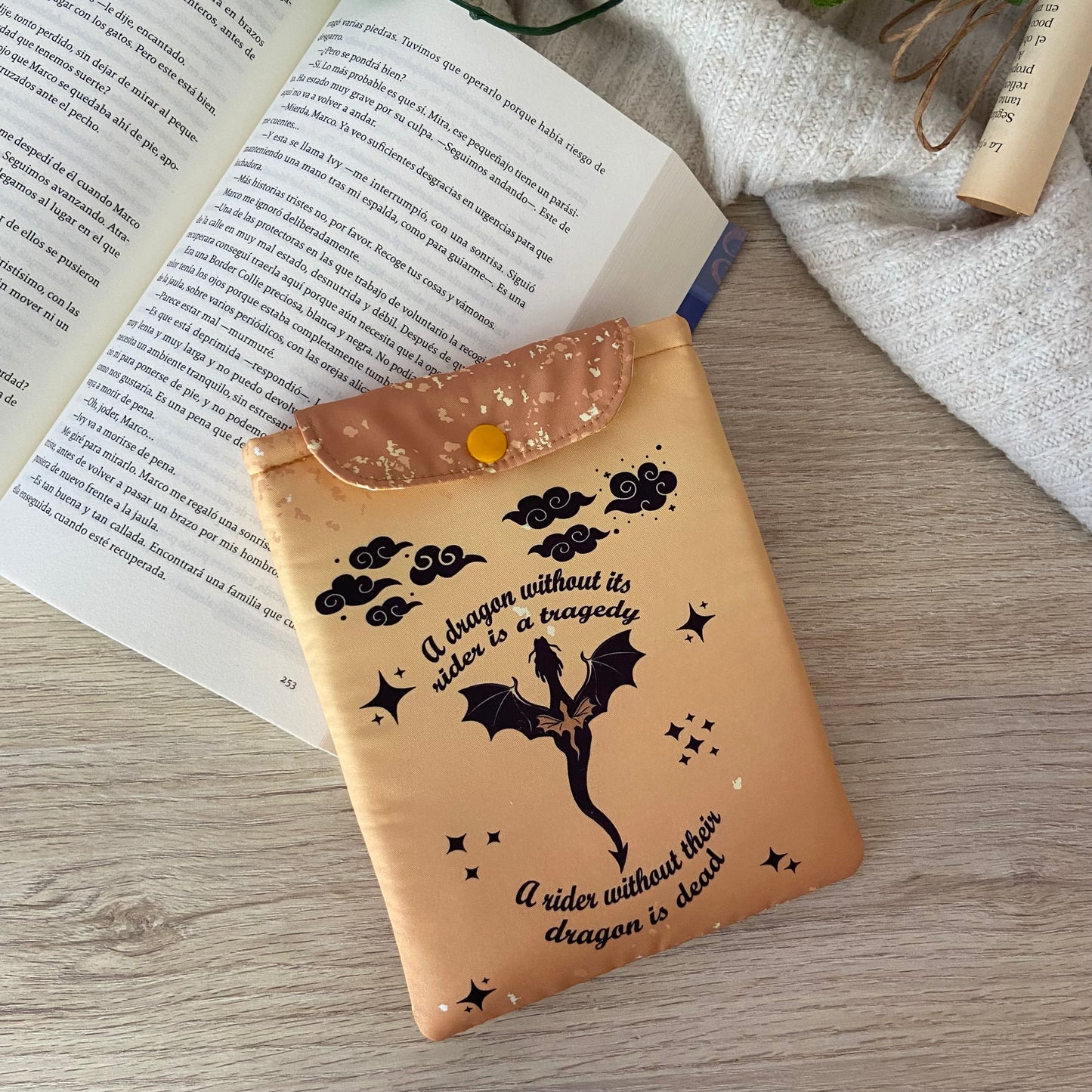 Funda kindle/kobo libra colour Alas de sangre