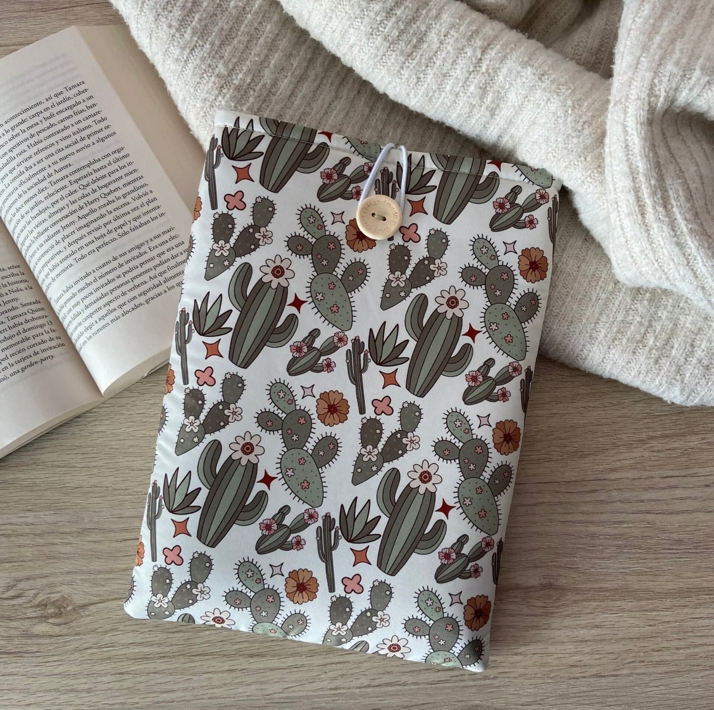 Funda literaria los cactus