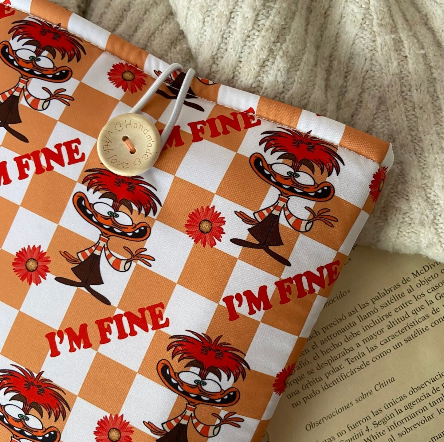 Funda literaria Ansiedad