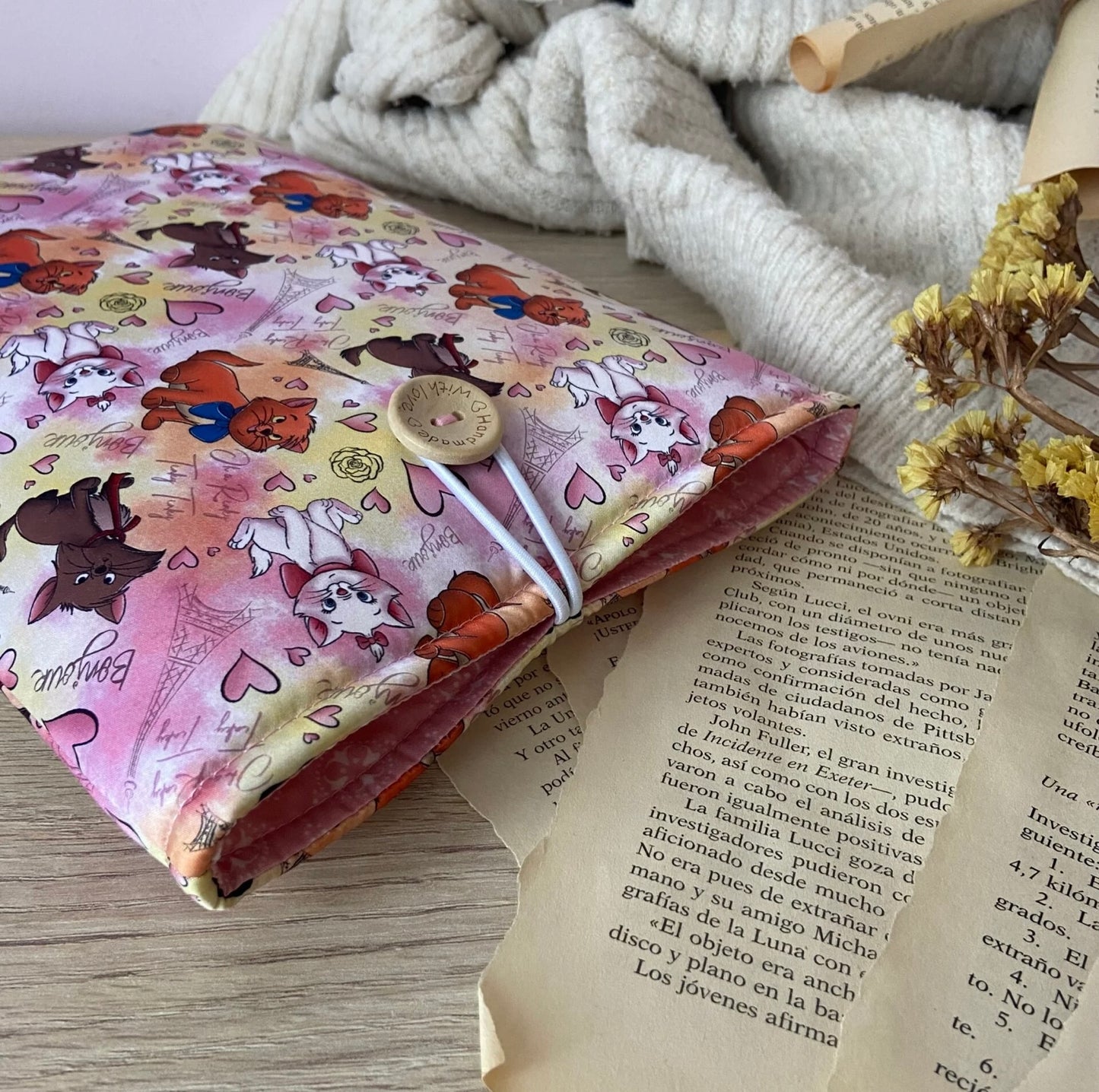 Funda literaria Aristogatos