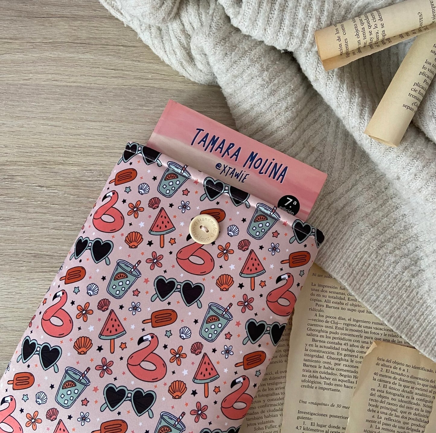 Funda literaria party beach