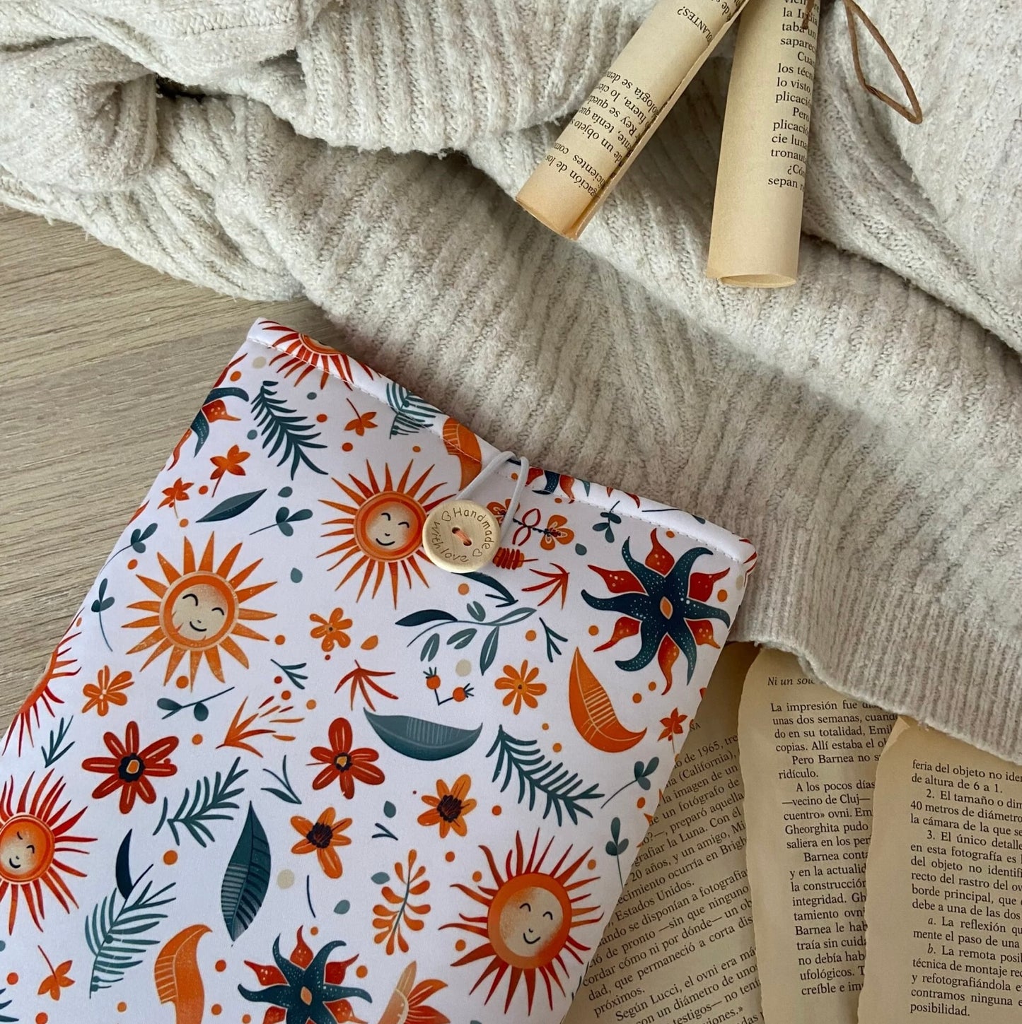 Funda literaria el sol