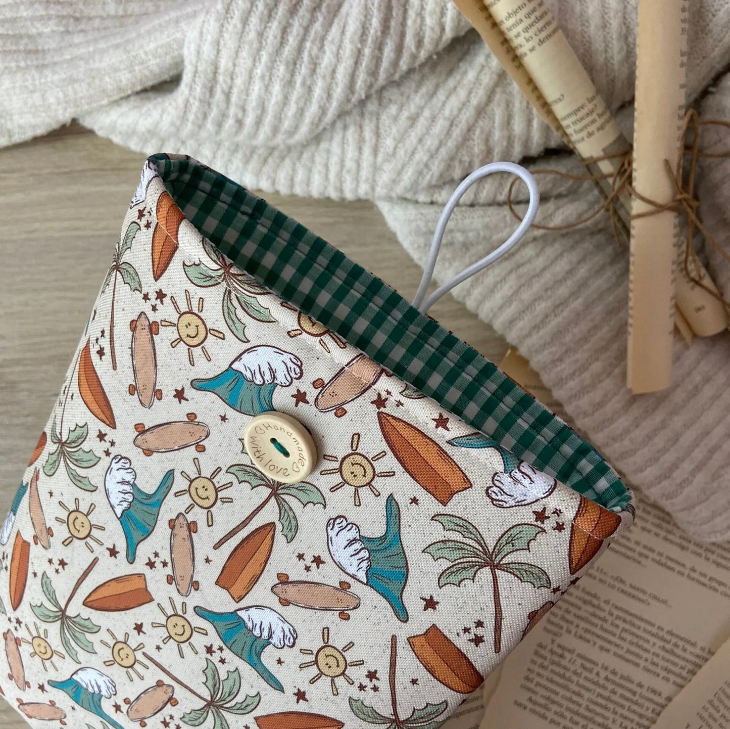 Funda literaria beach day impermeable