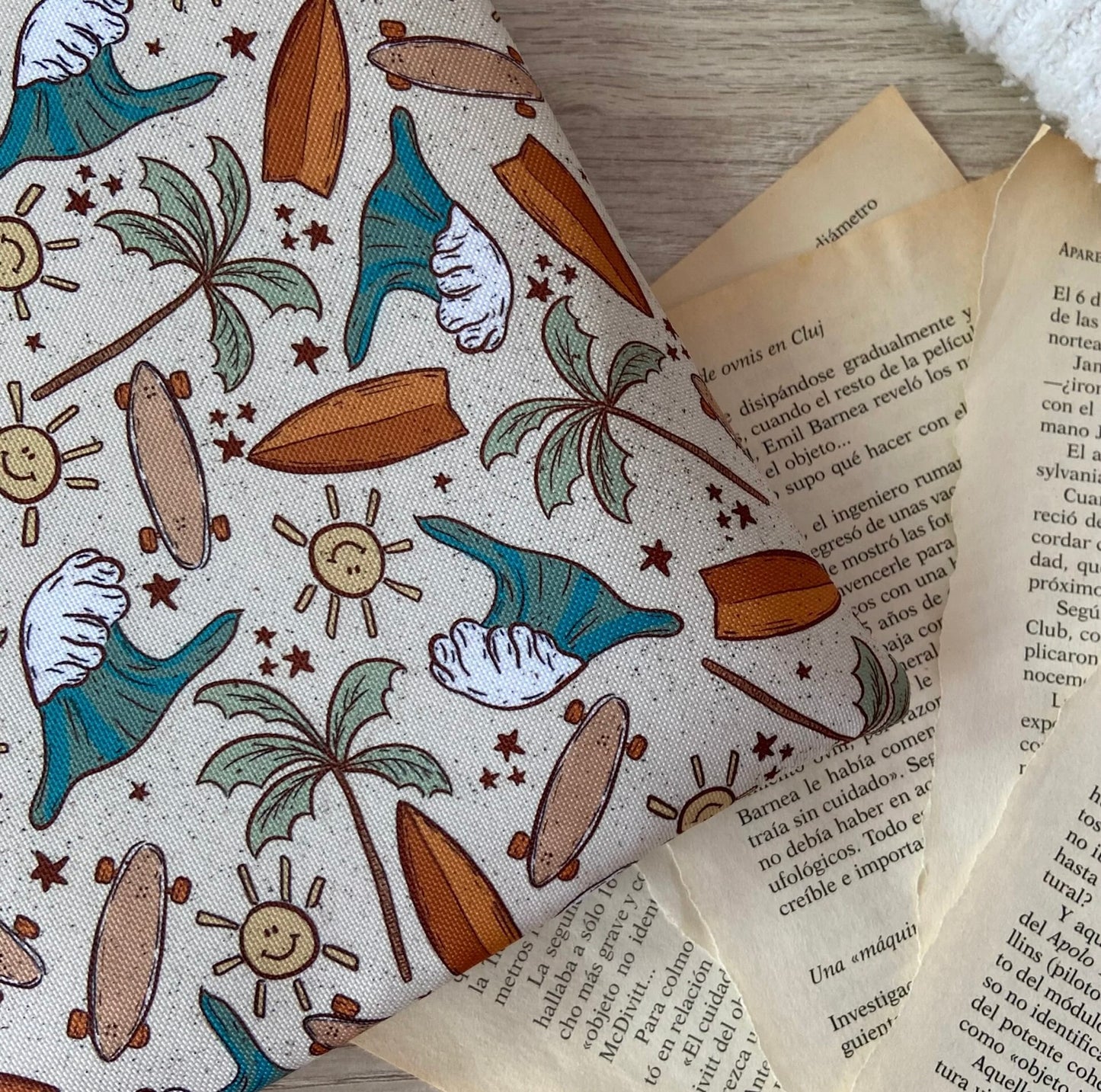 Funda literaria beach day impermeable