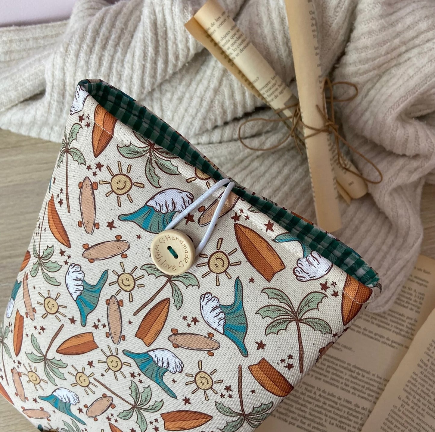 Funda literaria beach day impermeable