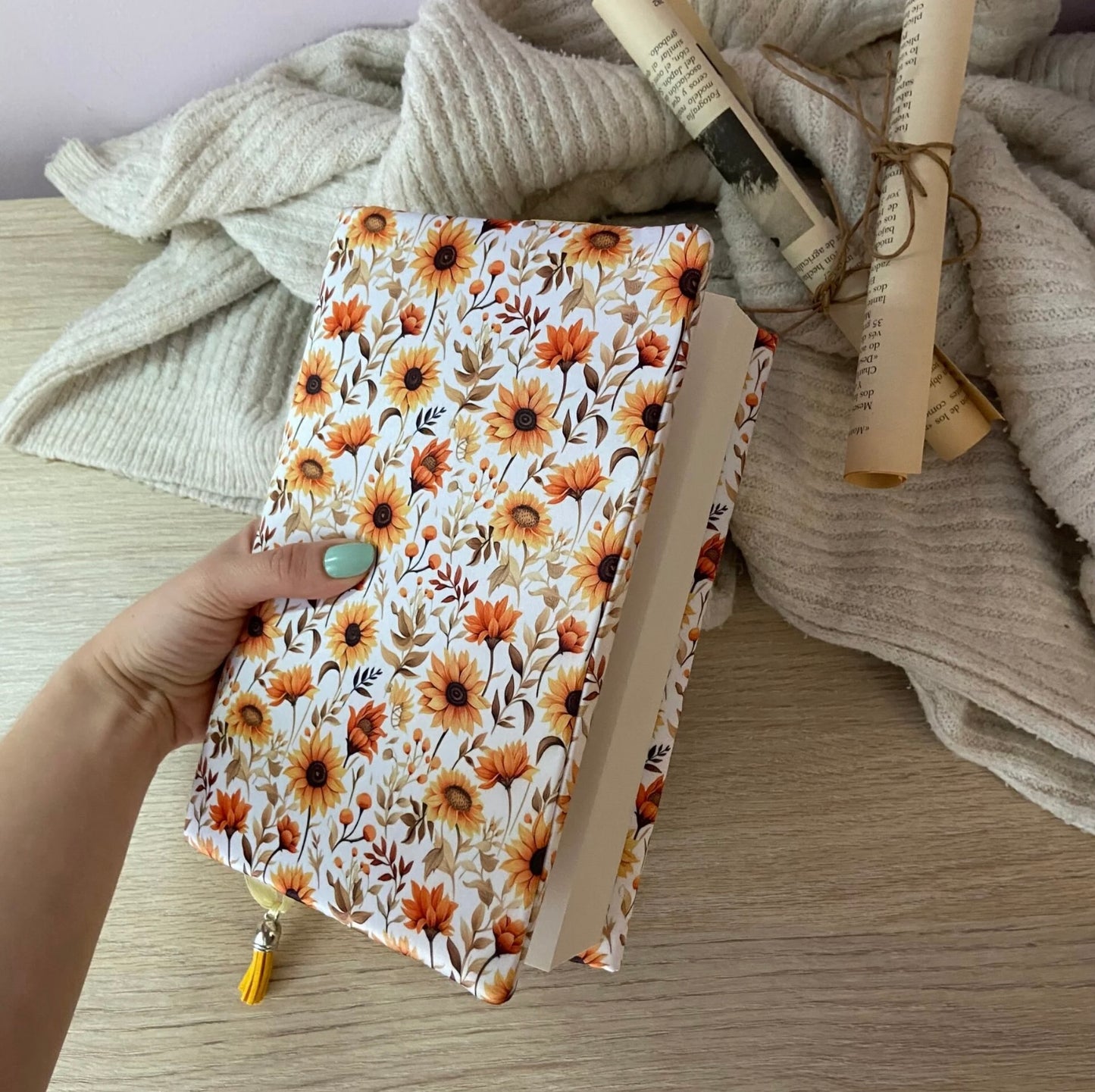 Funda ajustable girasoles