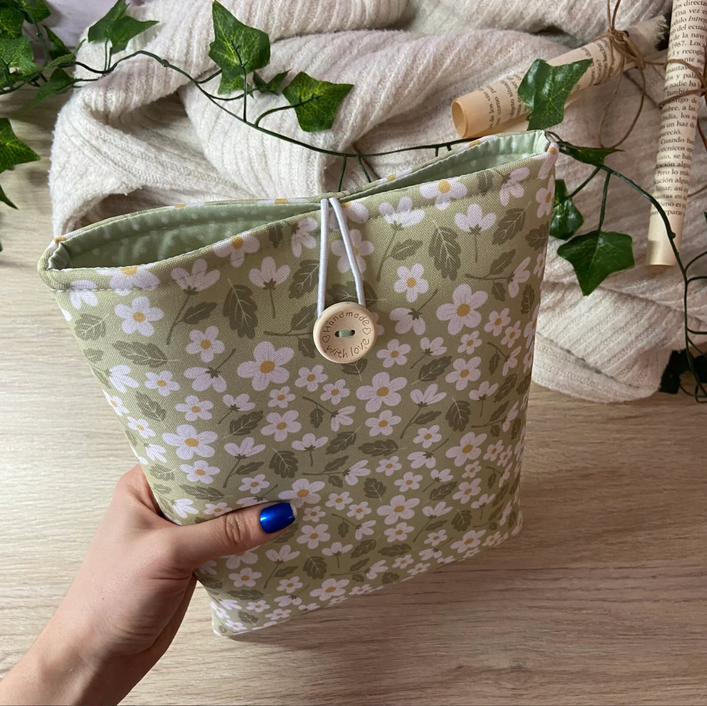 Funda literaria Iryna en verde