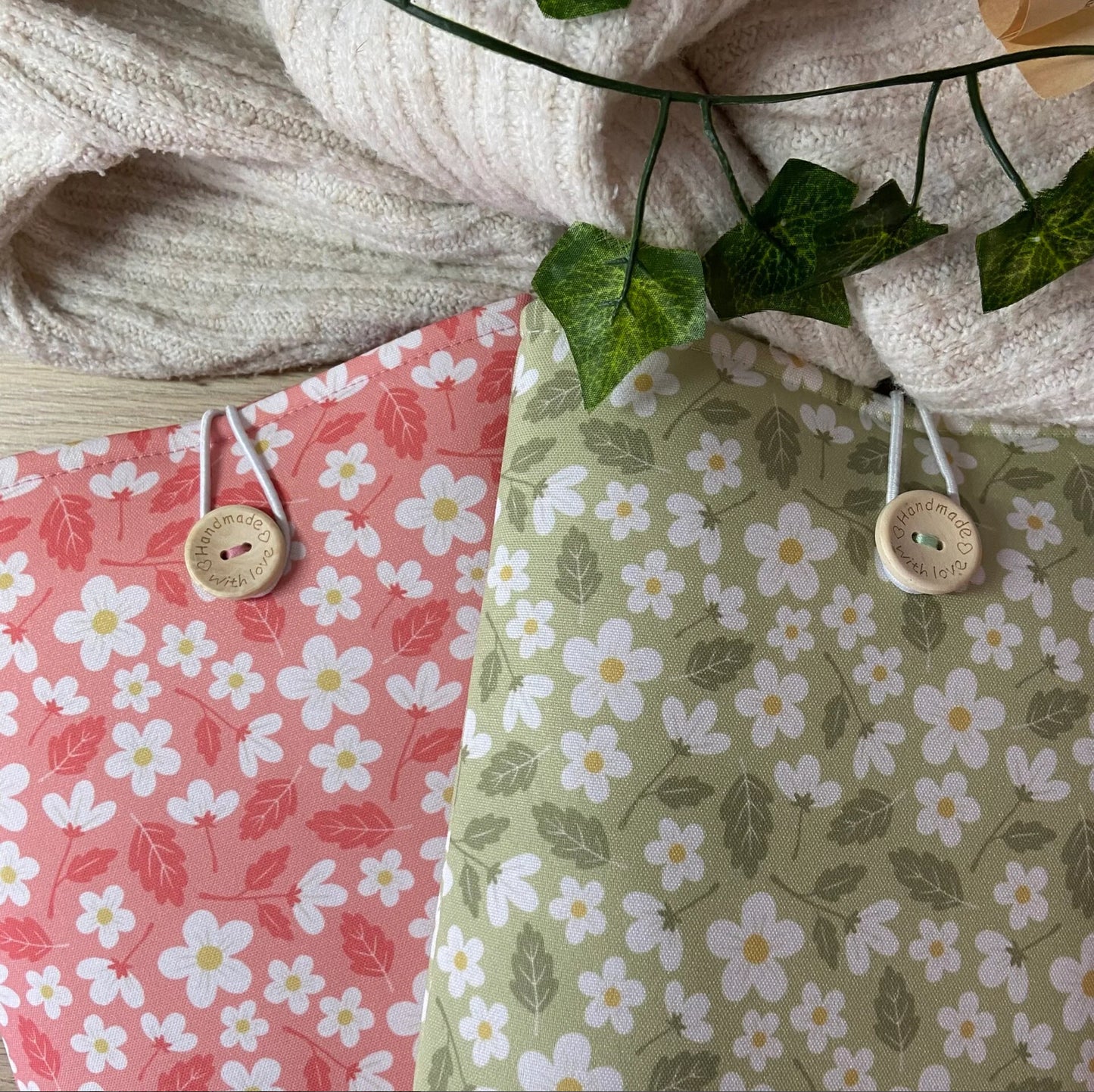 Funda literaria Iryna en verde
