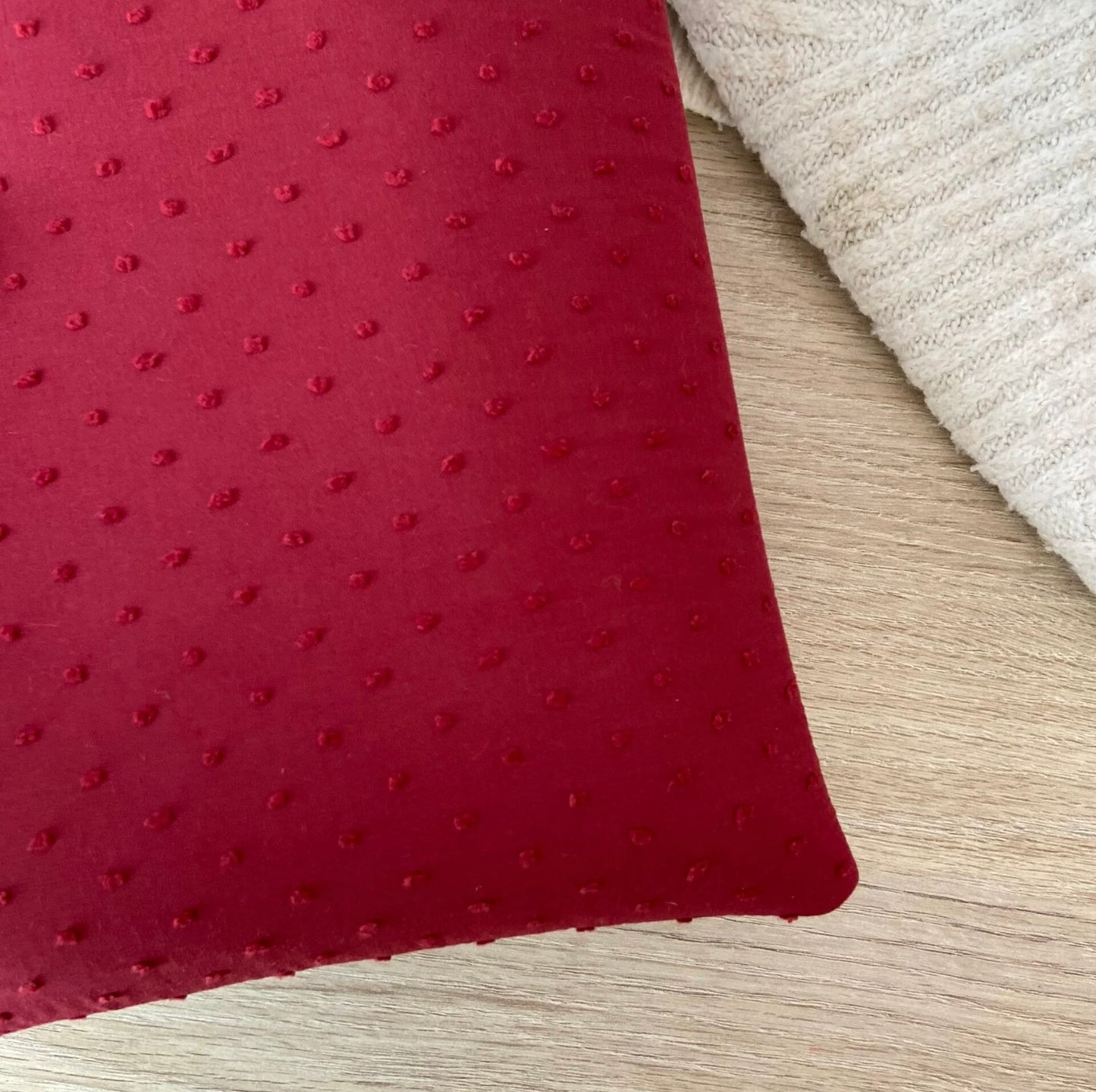 Funda literaria plumeti burdeos