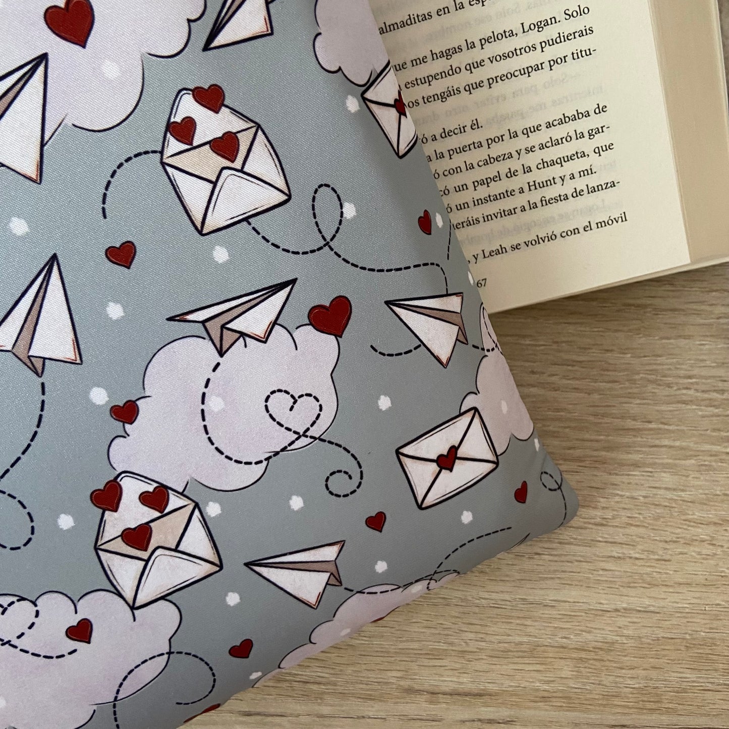 Funda literaria cartas de amor