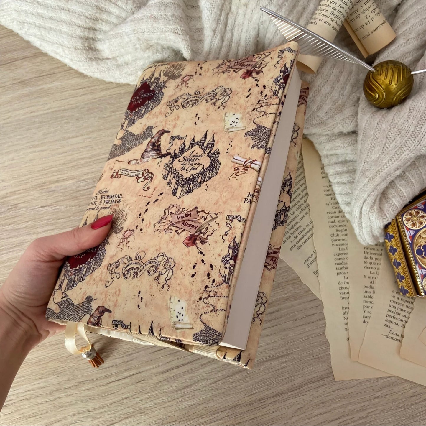 Funda ajustable mapa merodeador