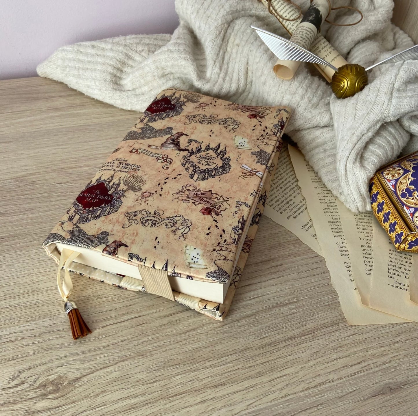 Funda ajustable mapa merodeador