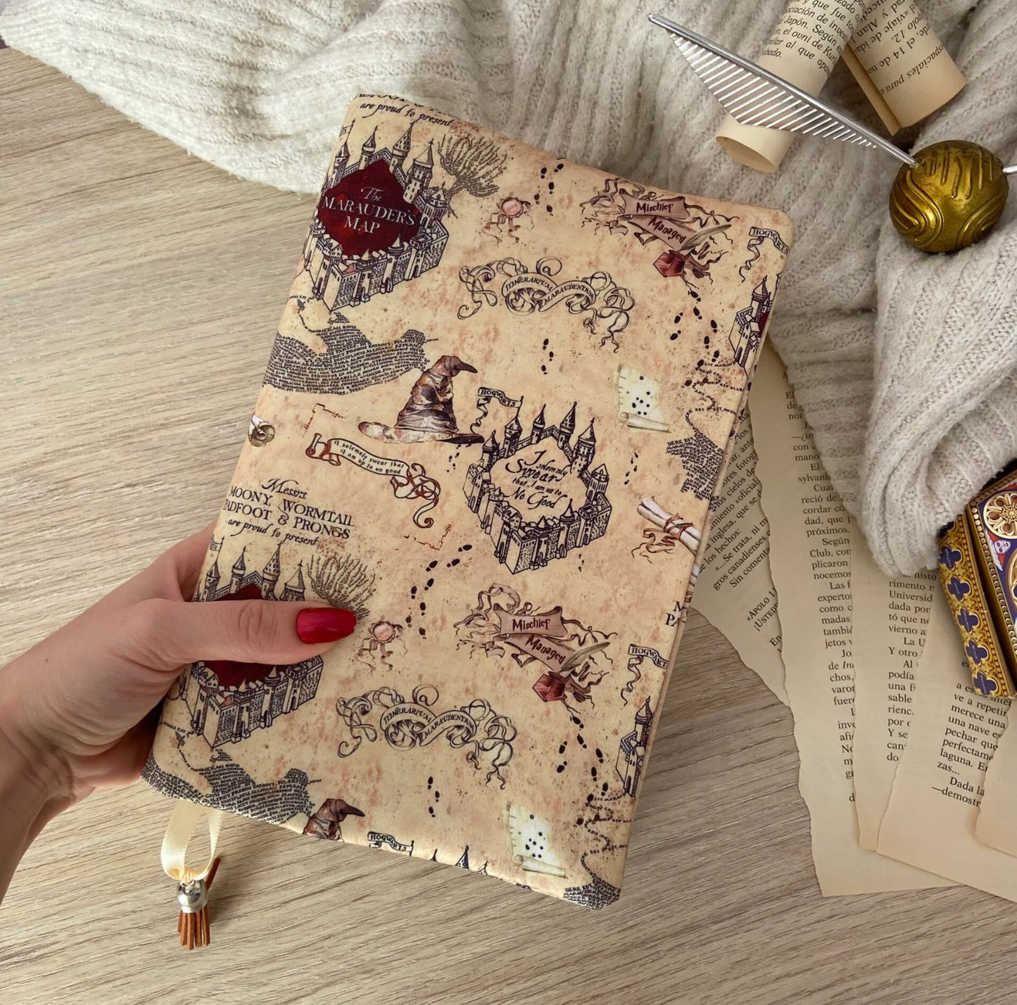 Funda ajustable mapa merodeador
