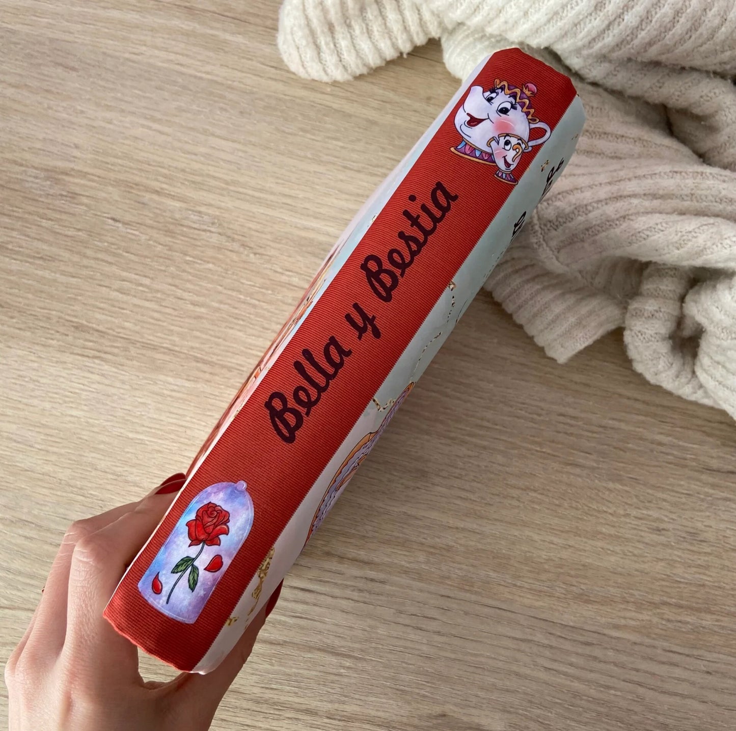 Funda ajustable Bella y Bestia