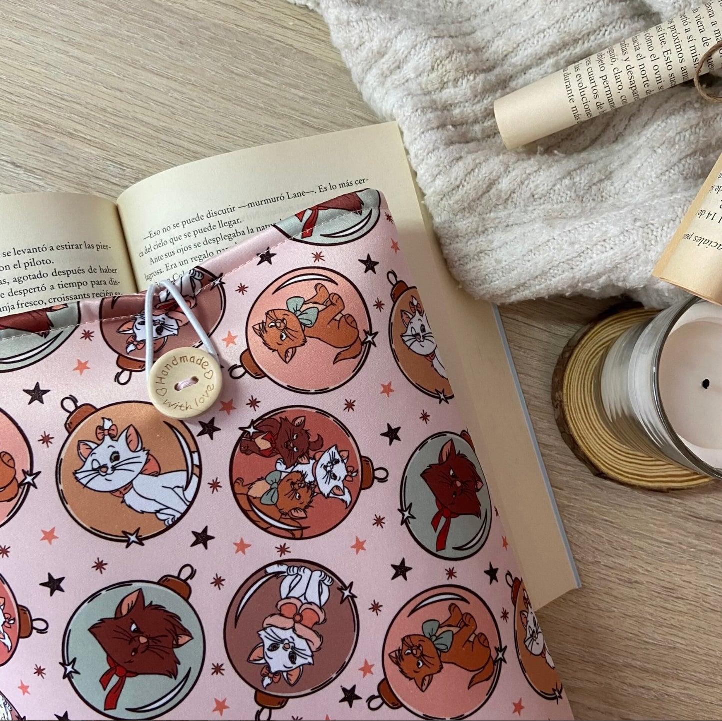 Funda literaria Aristogatos